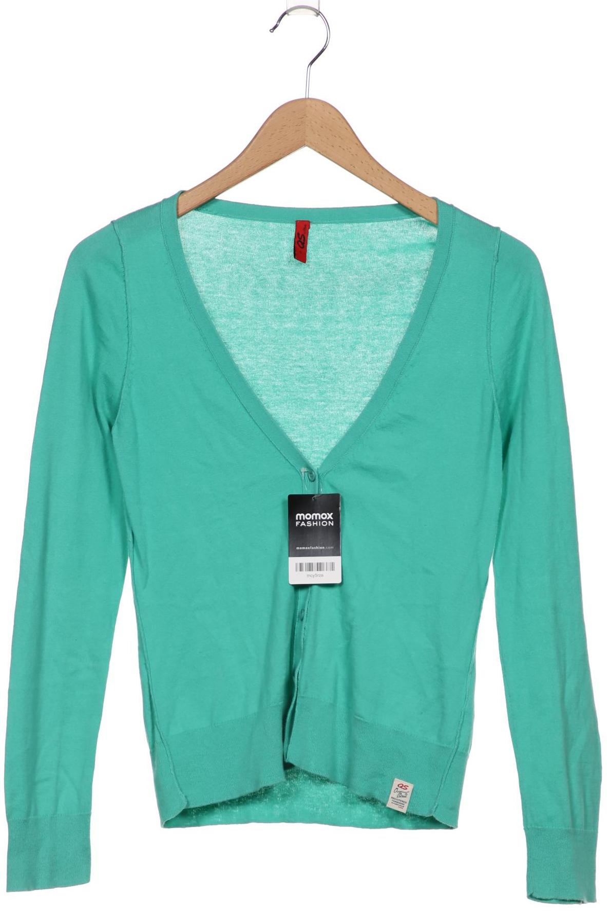 

s.Oliver Damen Strickjacke, grün, Gr. 36