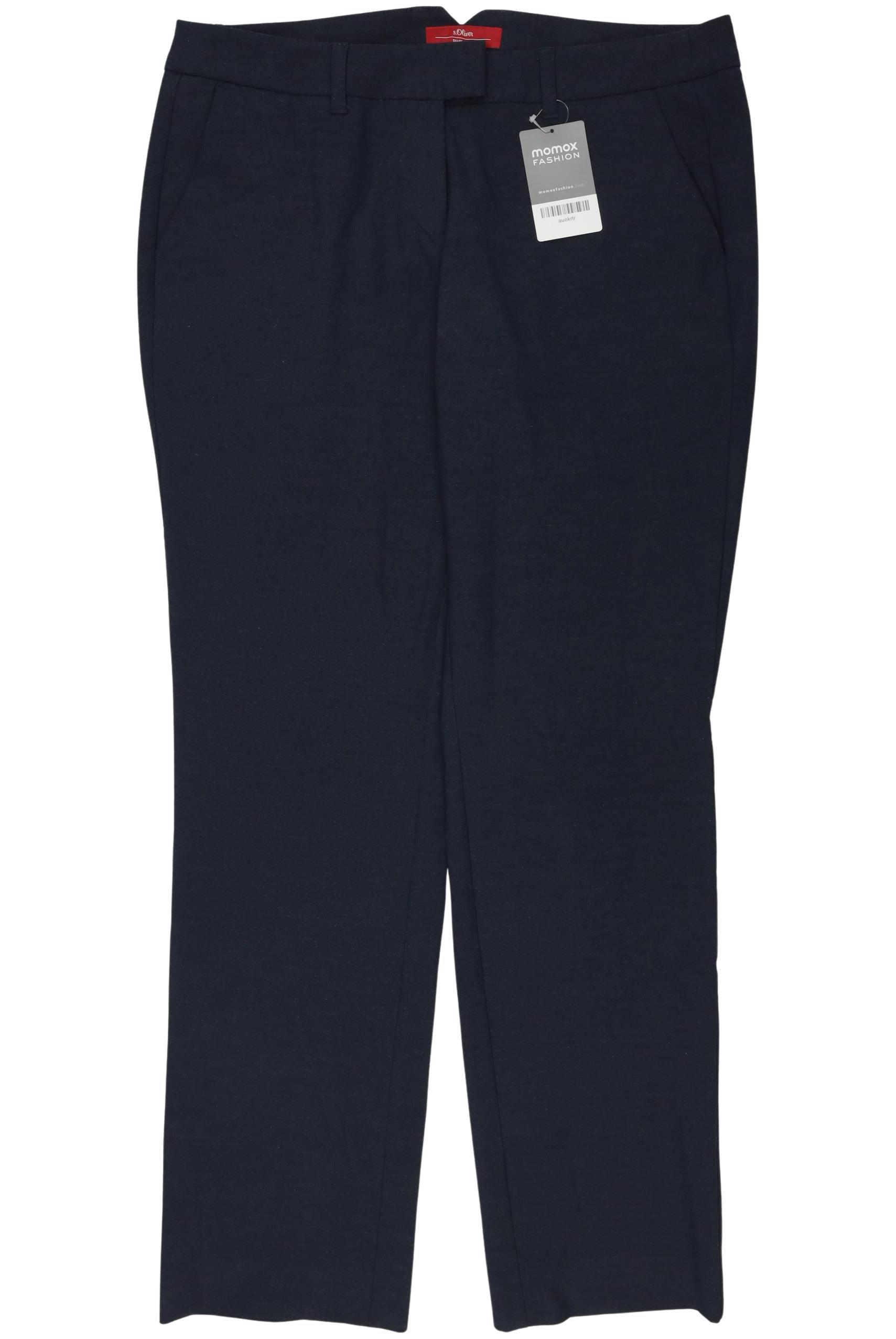 

s.Oliver Damen Stoffhose, marineblau, Gr. 40