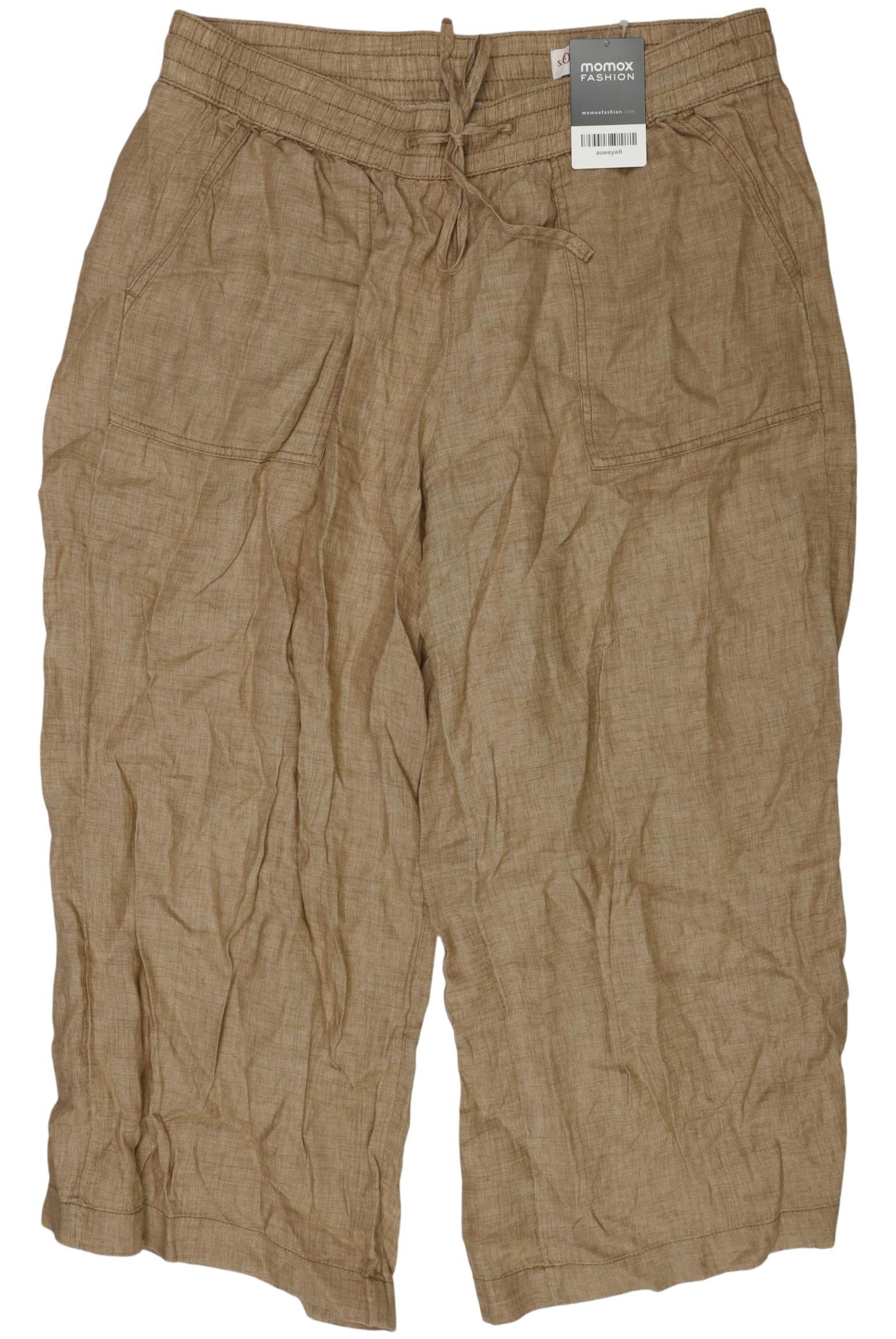 

s.Oliver Damen Stoffhose, beige, Gr. 40