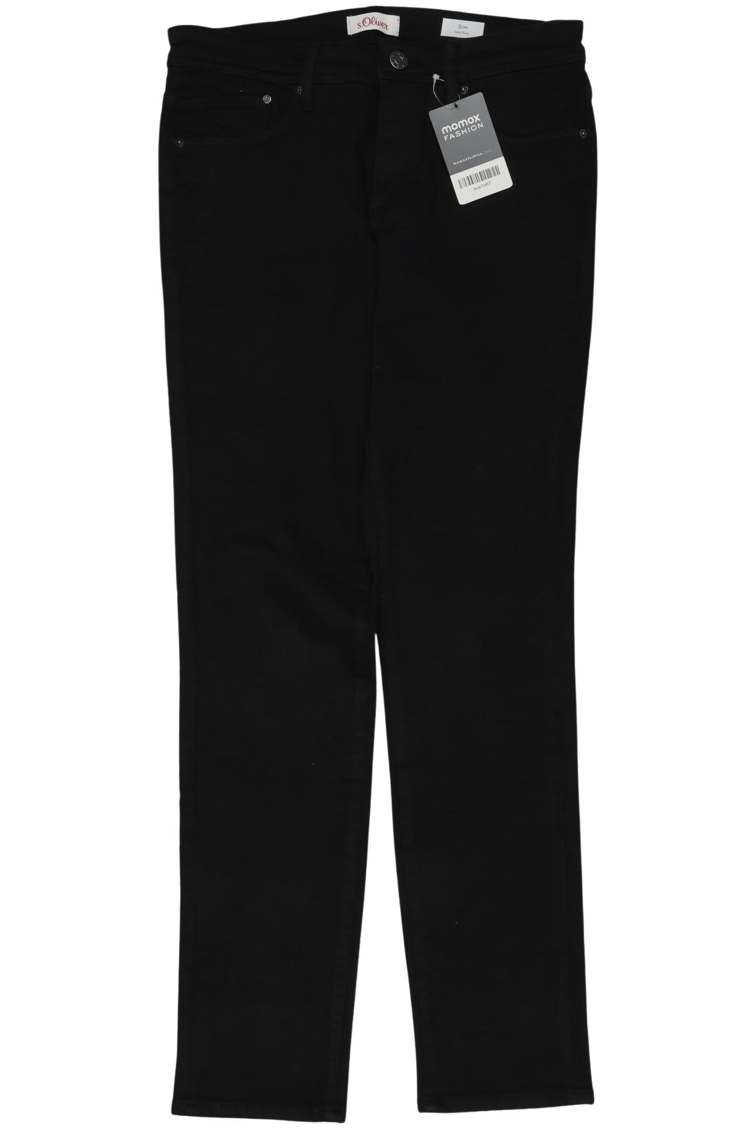 

s.Oliver Damen Jeans, schwarz, Gr. 36