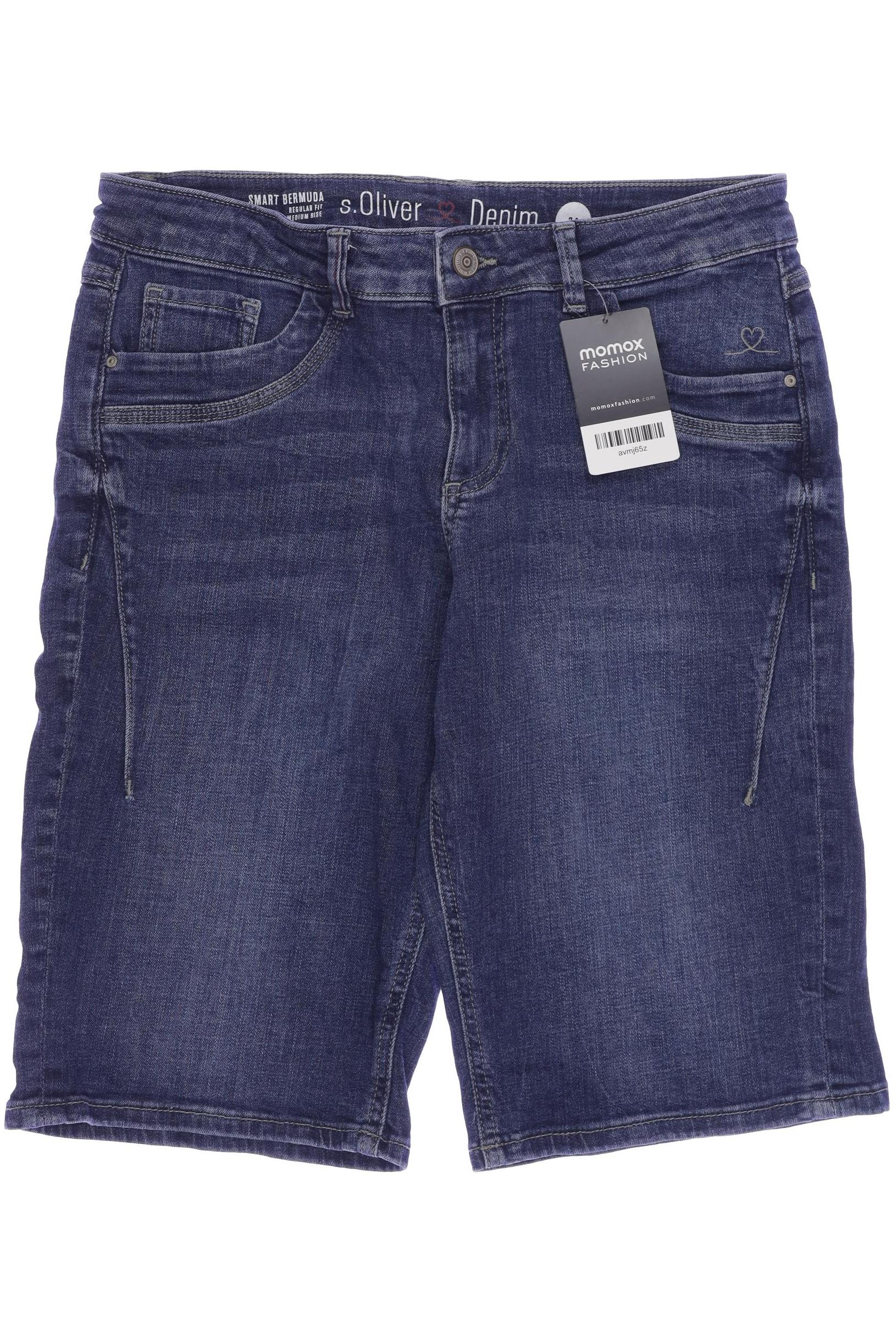 

s.Oliver Damen Shorts, blau, Gr. 34