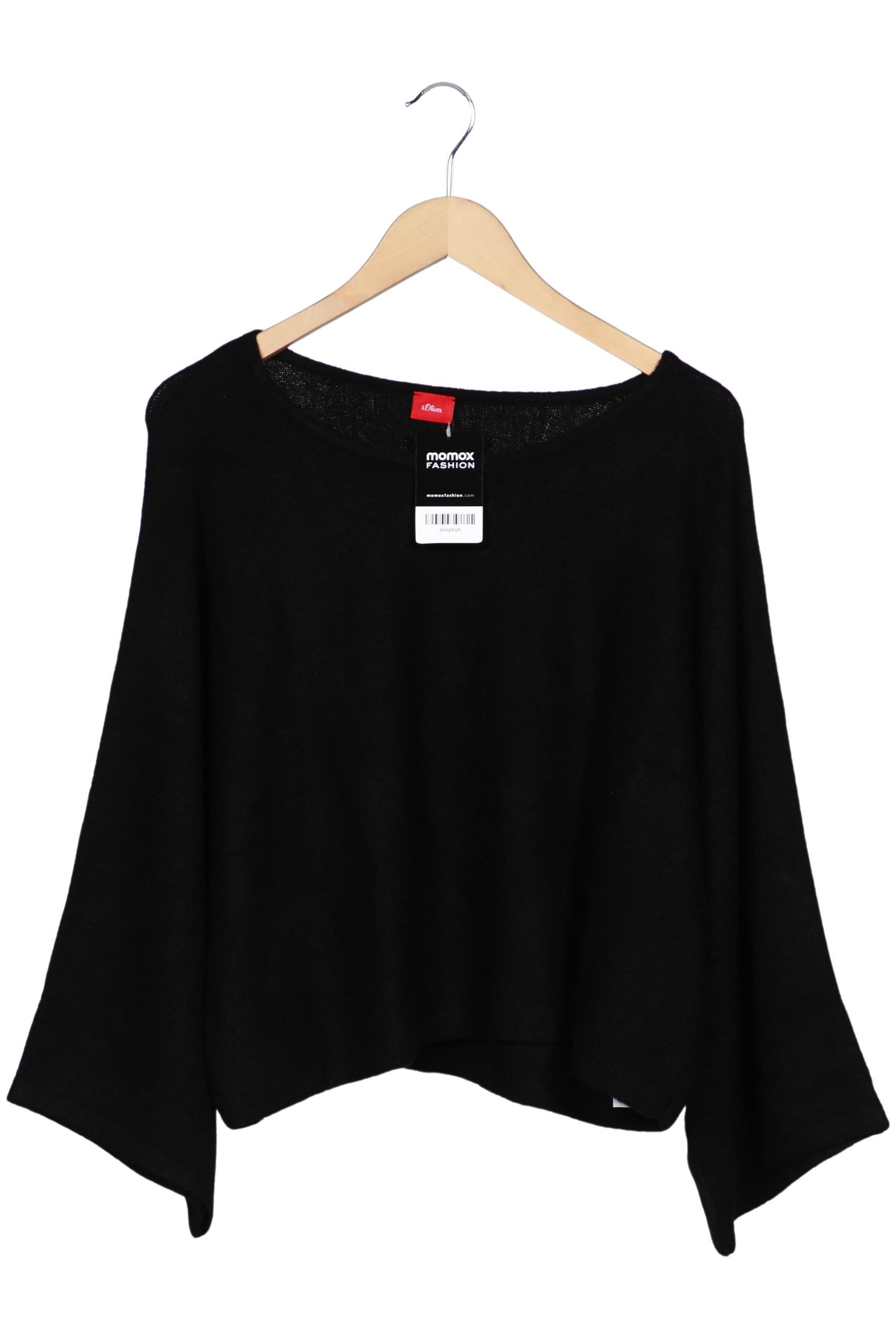 

s.Oliver Damen Pullover, schwarz, Gr. 44