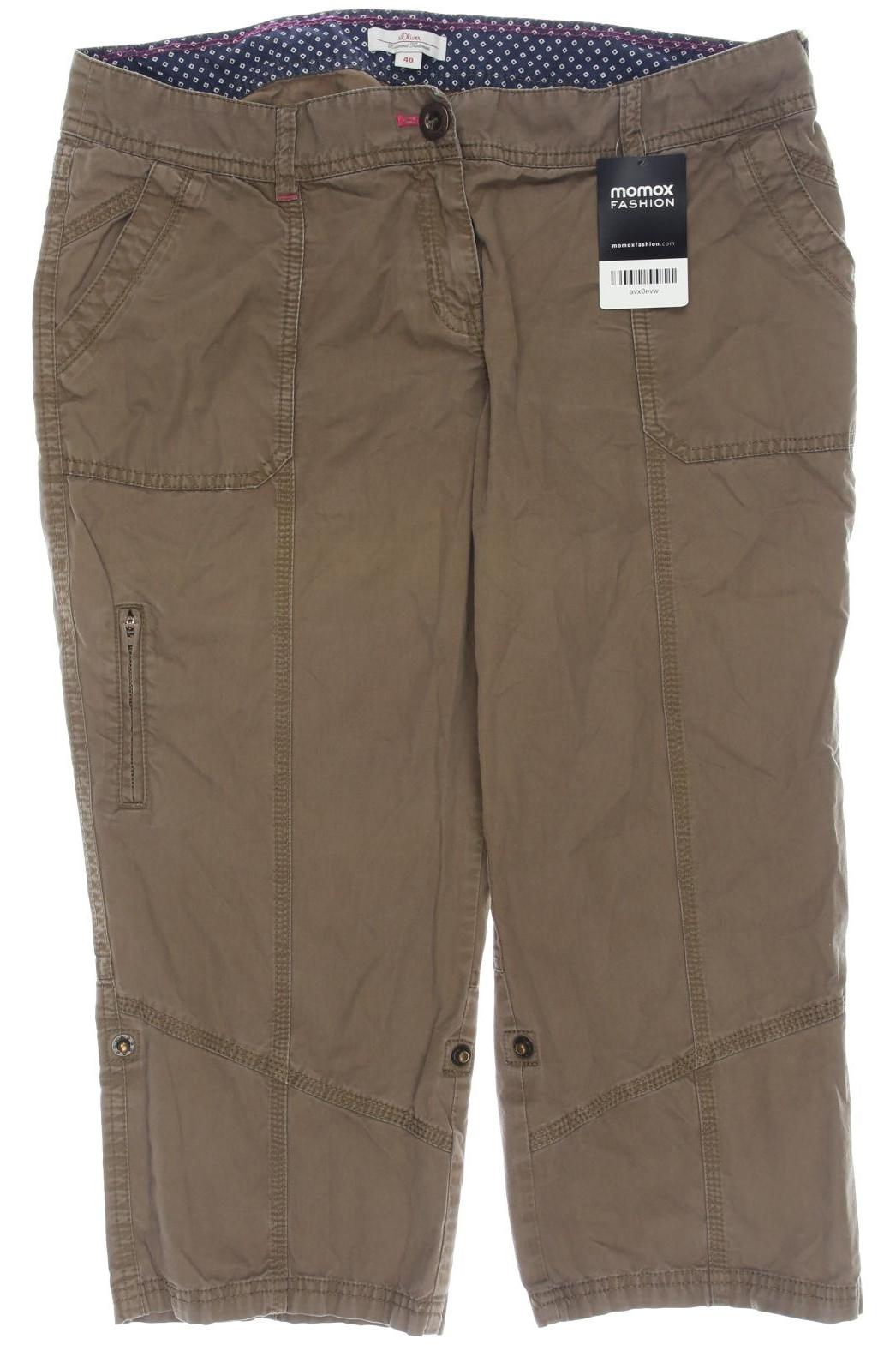 

s.Oliver Damen Stoffhose, braun, Gr. 40