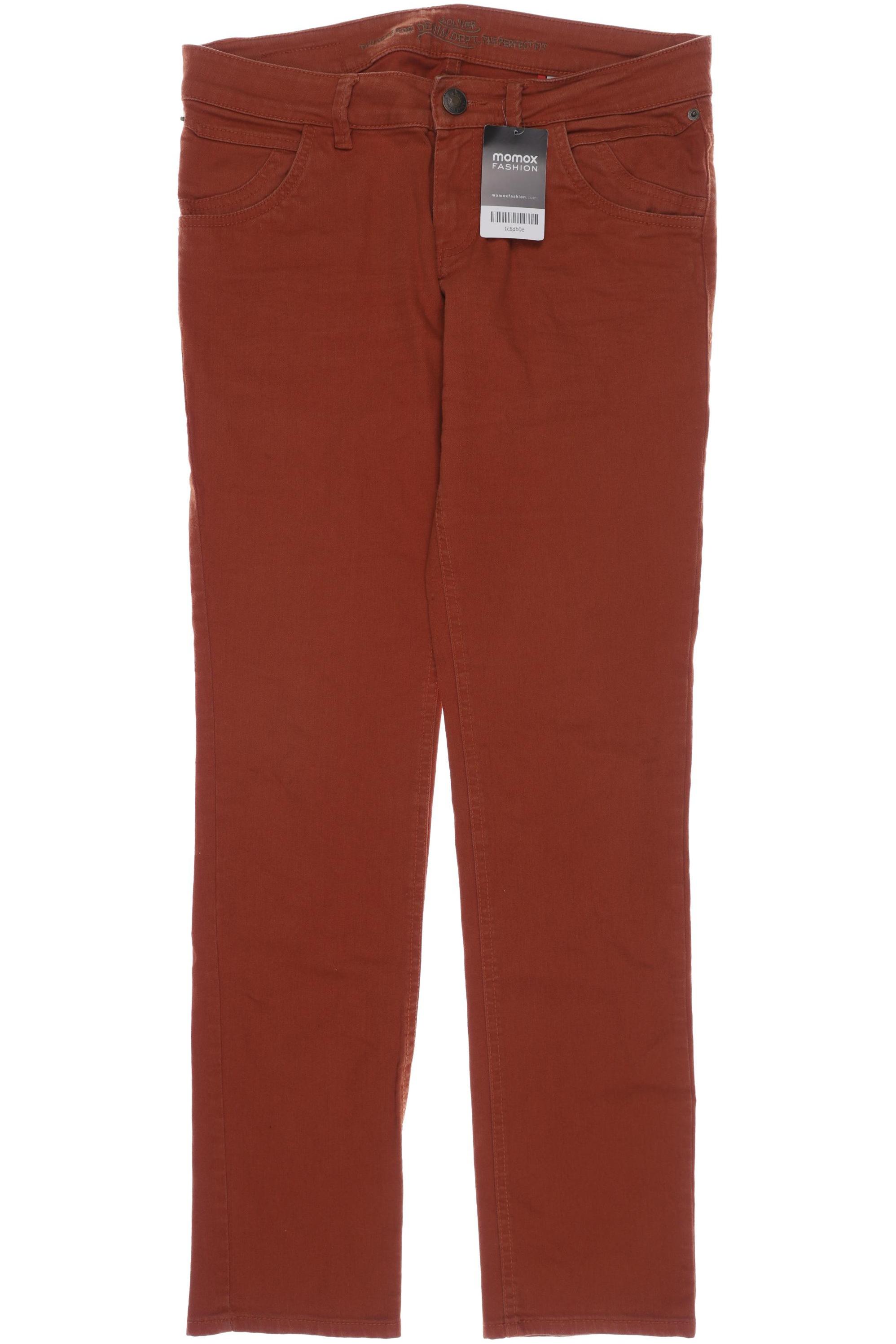 

s.Oliver Damen Jeans, orange, Gr. 36