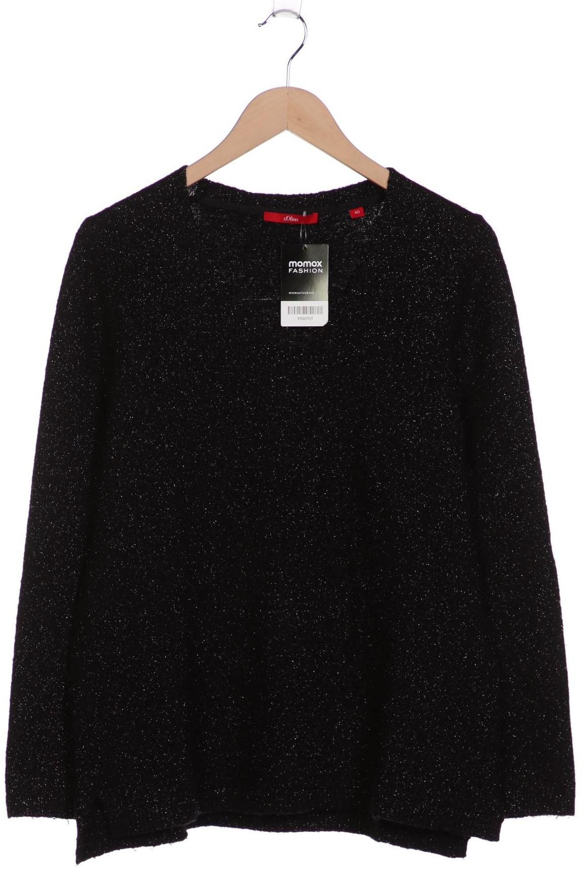 

s.Oliver Damen Pullover, schwarz, Gr. 40
