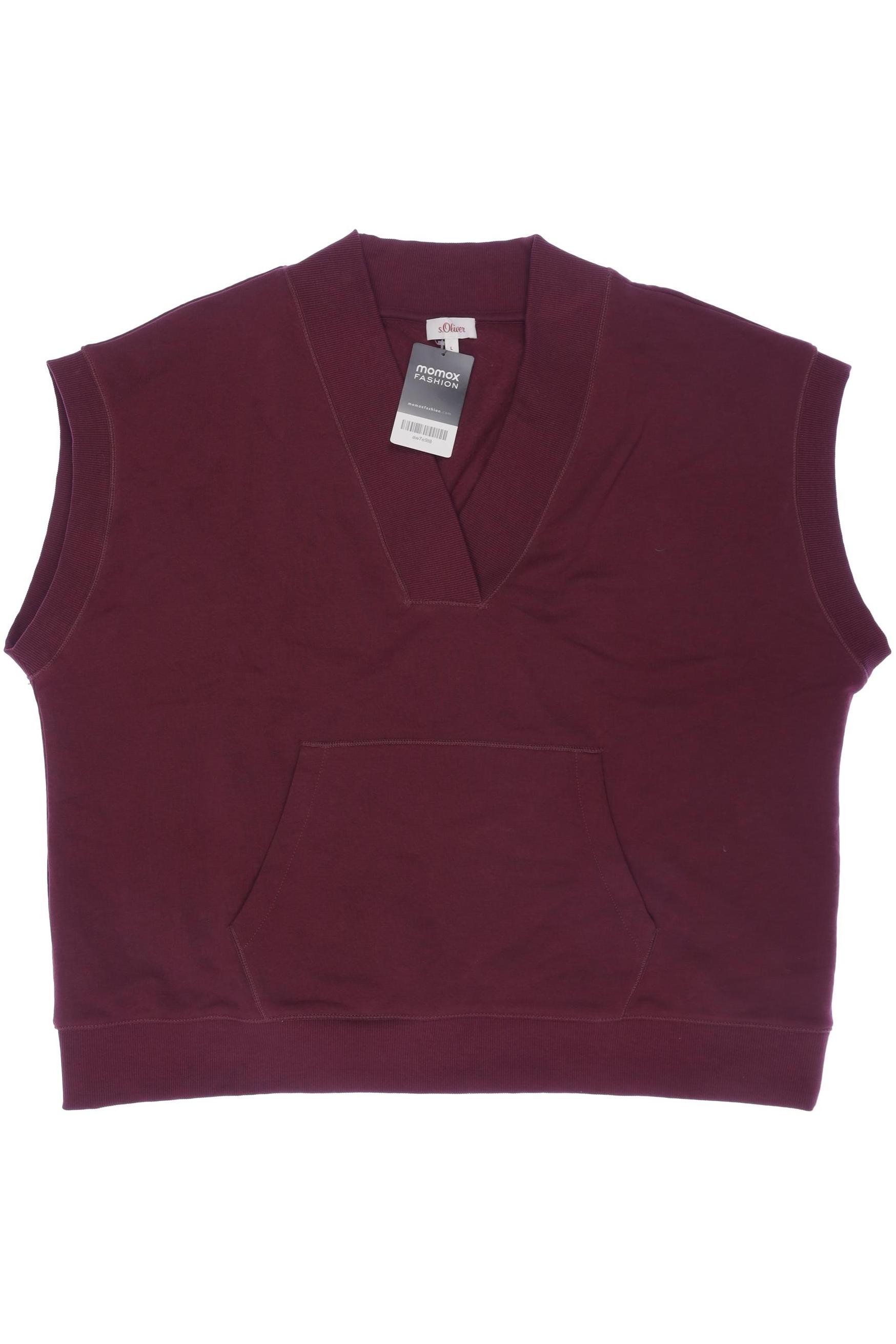 

s.Oliver Damen Sweatshirt, bordeaux, Gr. 42