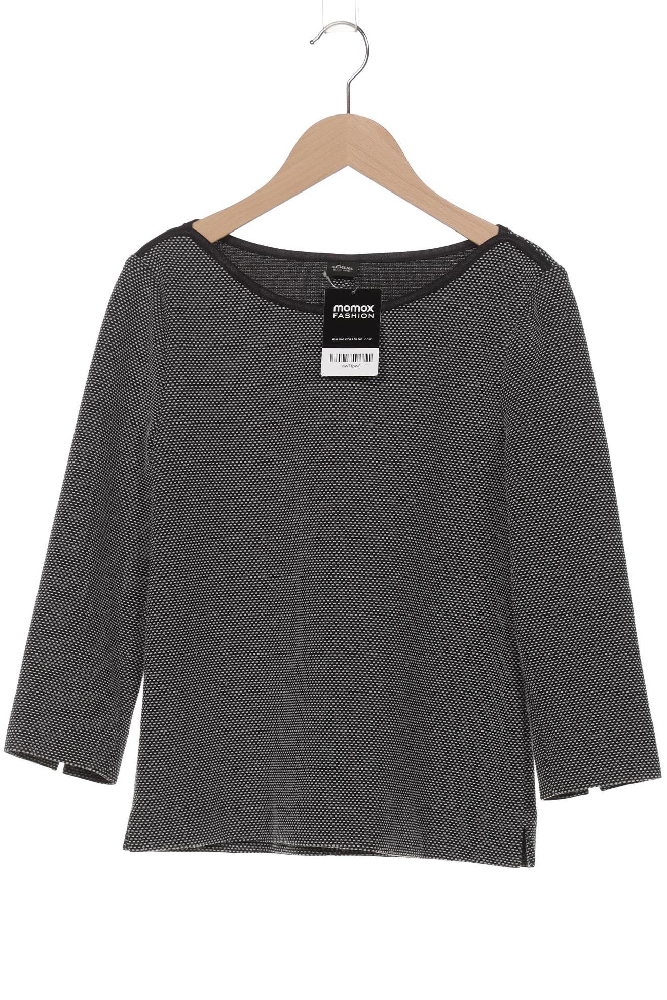

s.Oliver Damen Sweatshirt, schwarz, Gr. 36