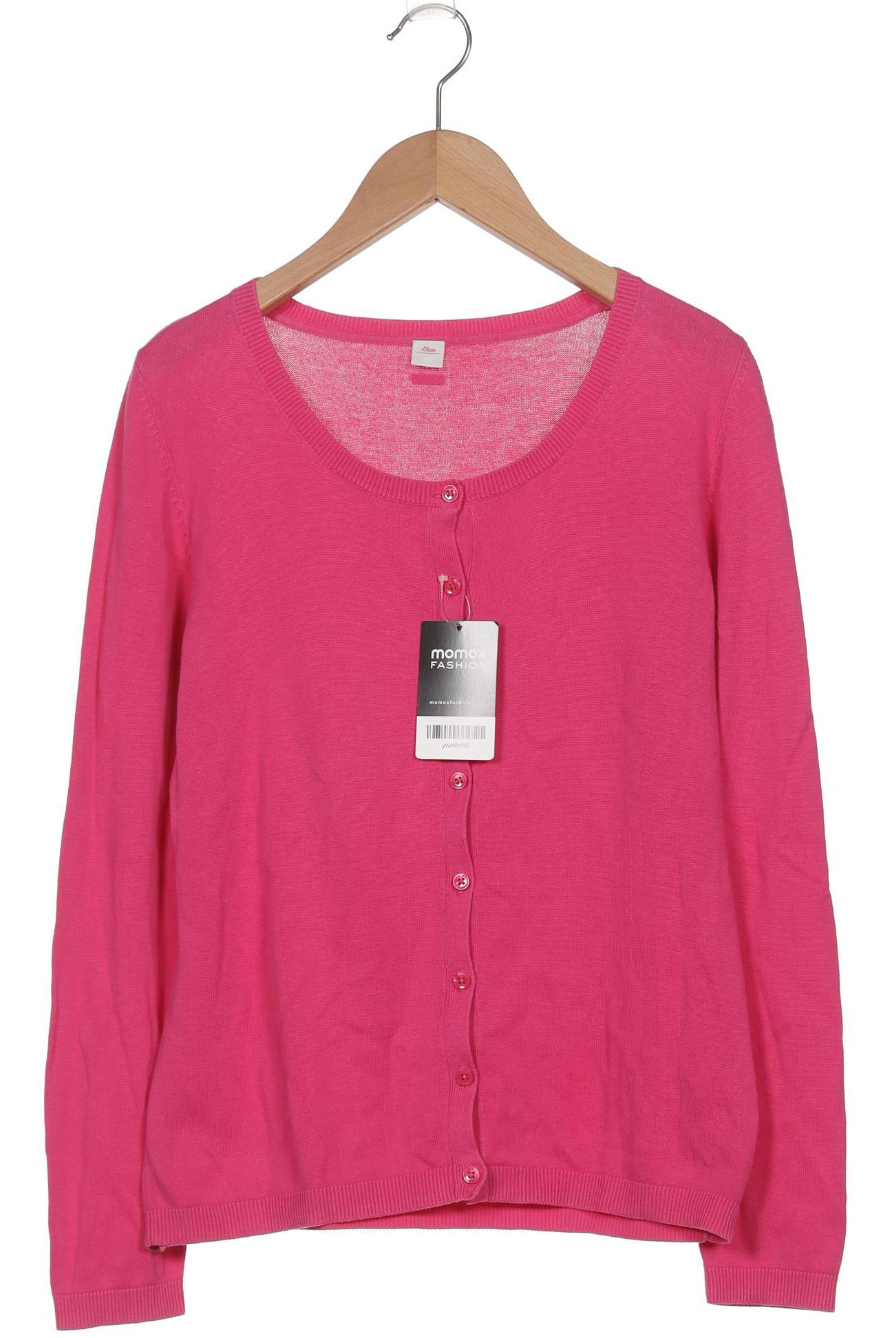 

s.Oliver Damen Strickjacke, pink, Gr. 38