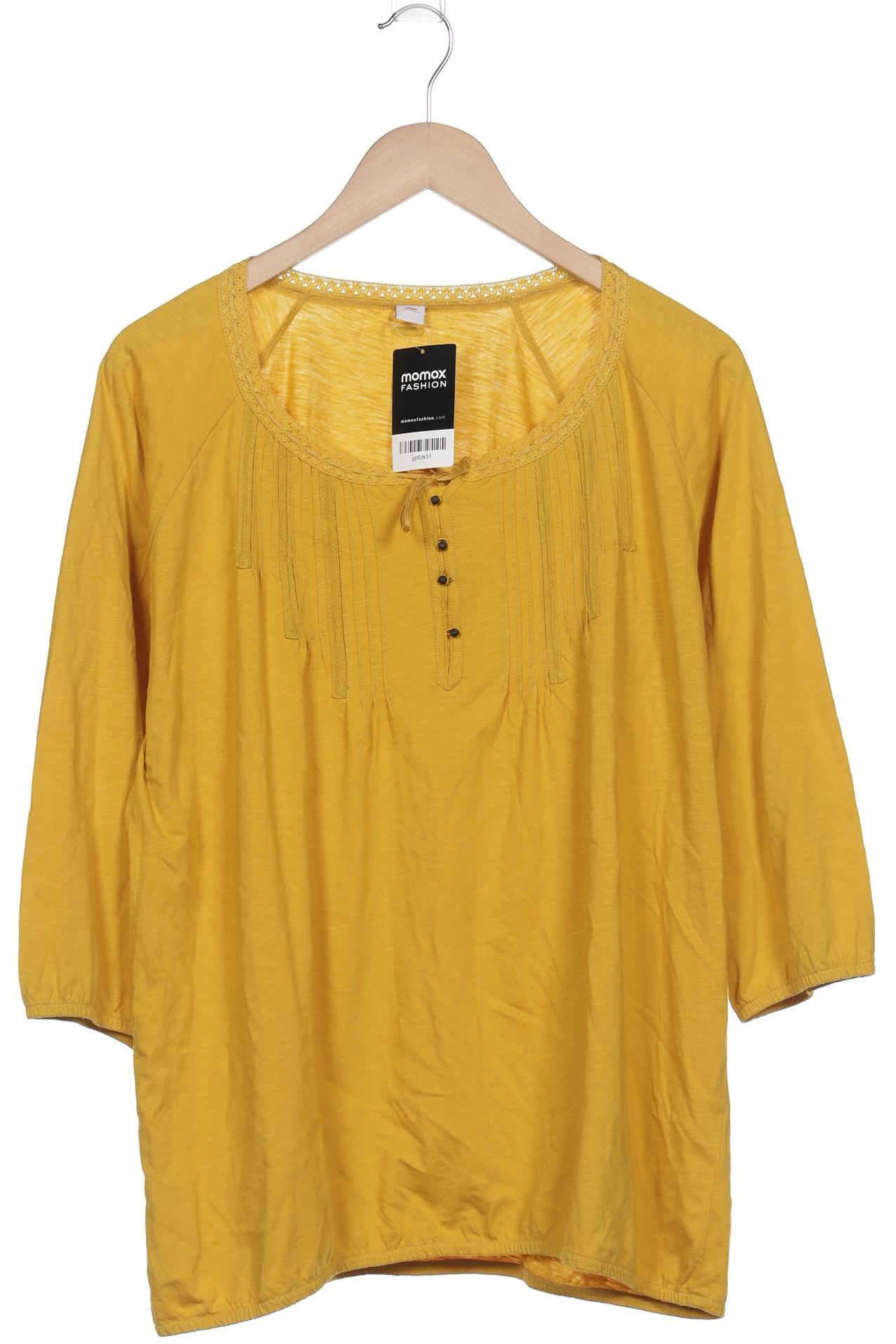 

s.Oliver Damen Langarmshirt, orange, Gr. 46