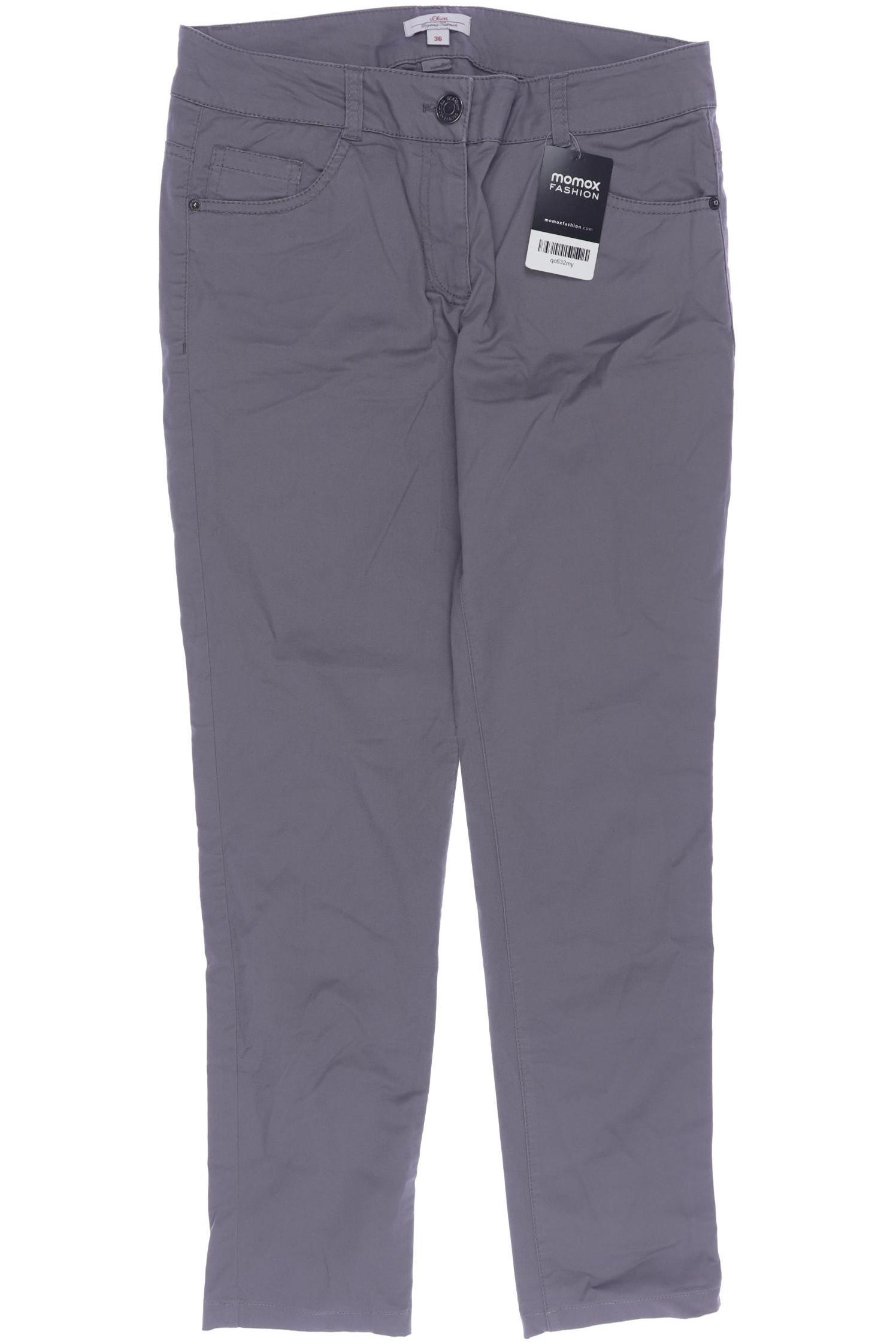 

s.Oliver Damen Stoffhose, grau, Gr. 36
