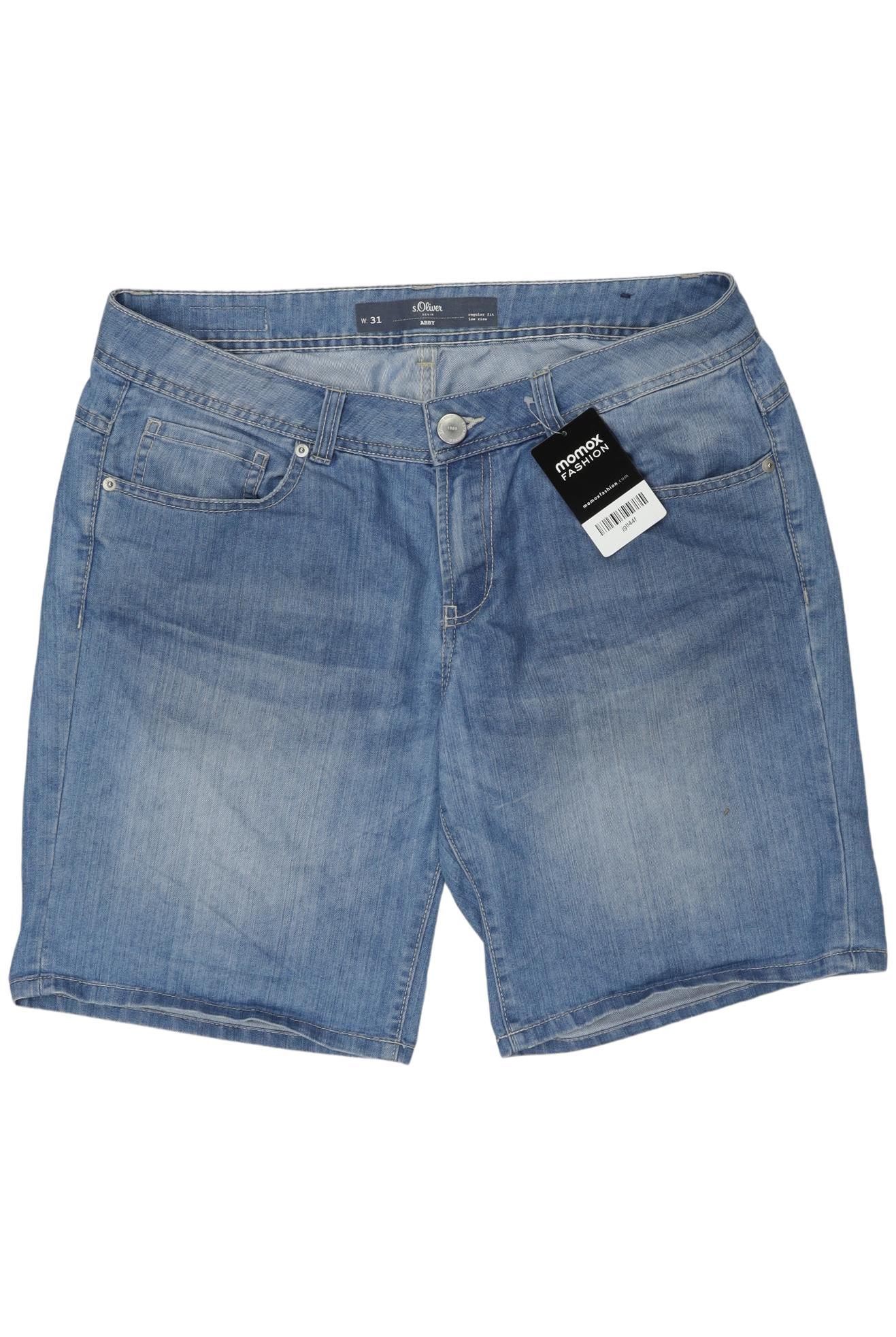 

s.Oliver Damen Shorts, blau, Gr. 31
