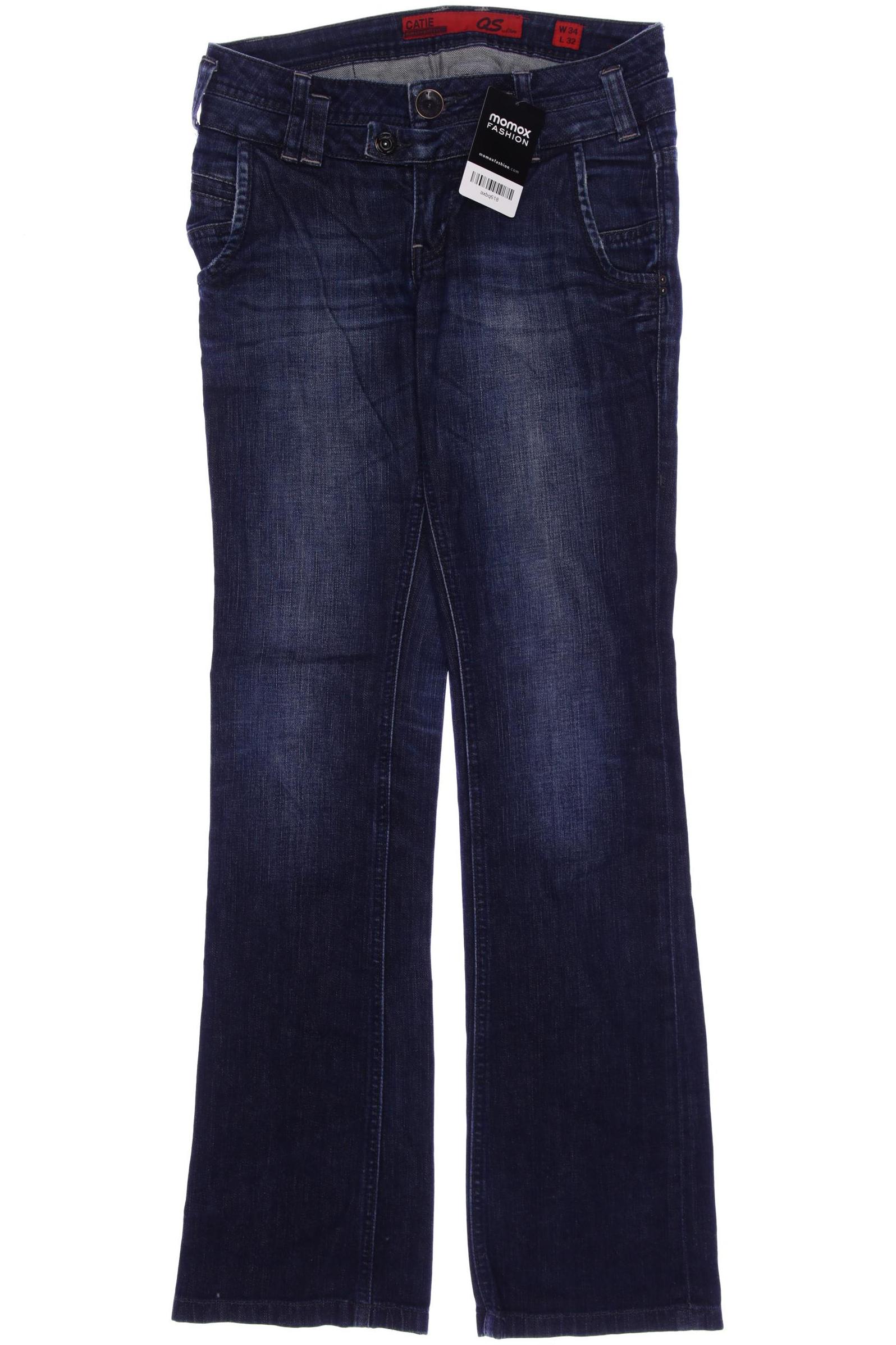 

s.Oliver Damen Jeans, marineblau