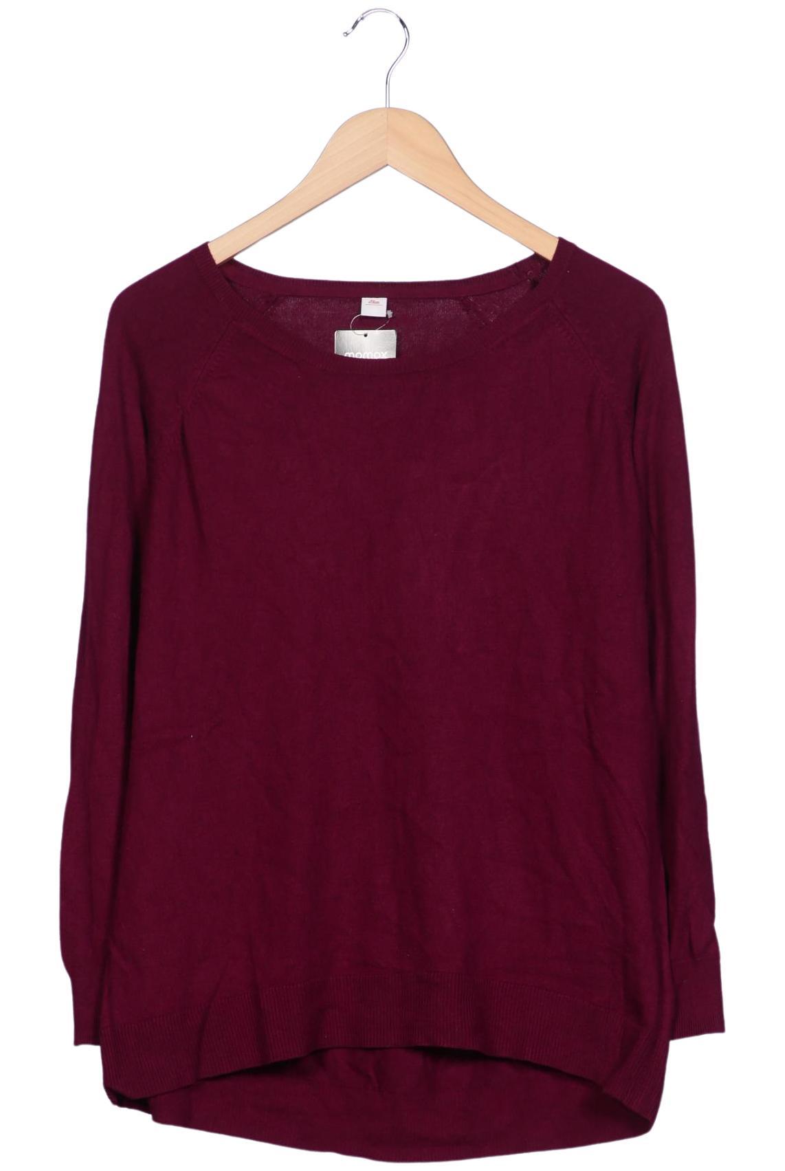 

s.Oliver Damen Pullover, bordeaux, Gr. 42