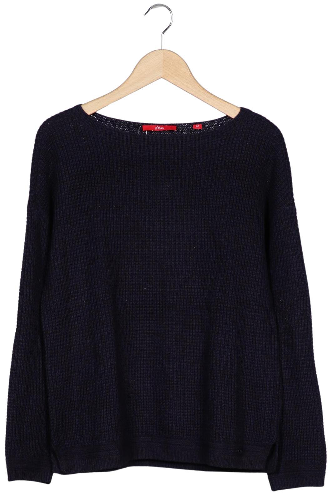 

s.Oliver Damen Pullover, marineblau, Gr. 40