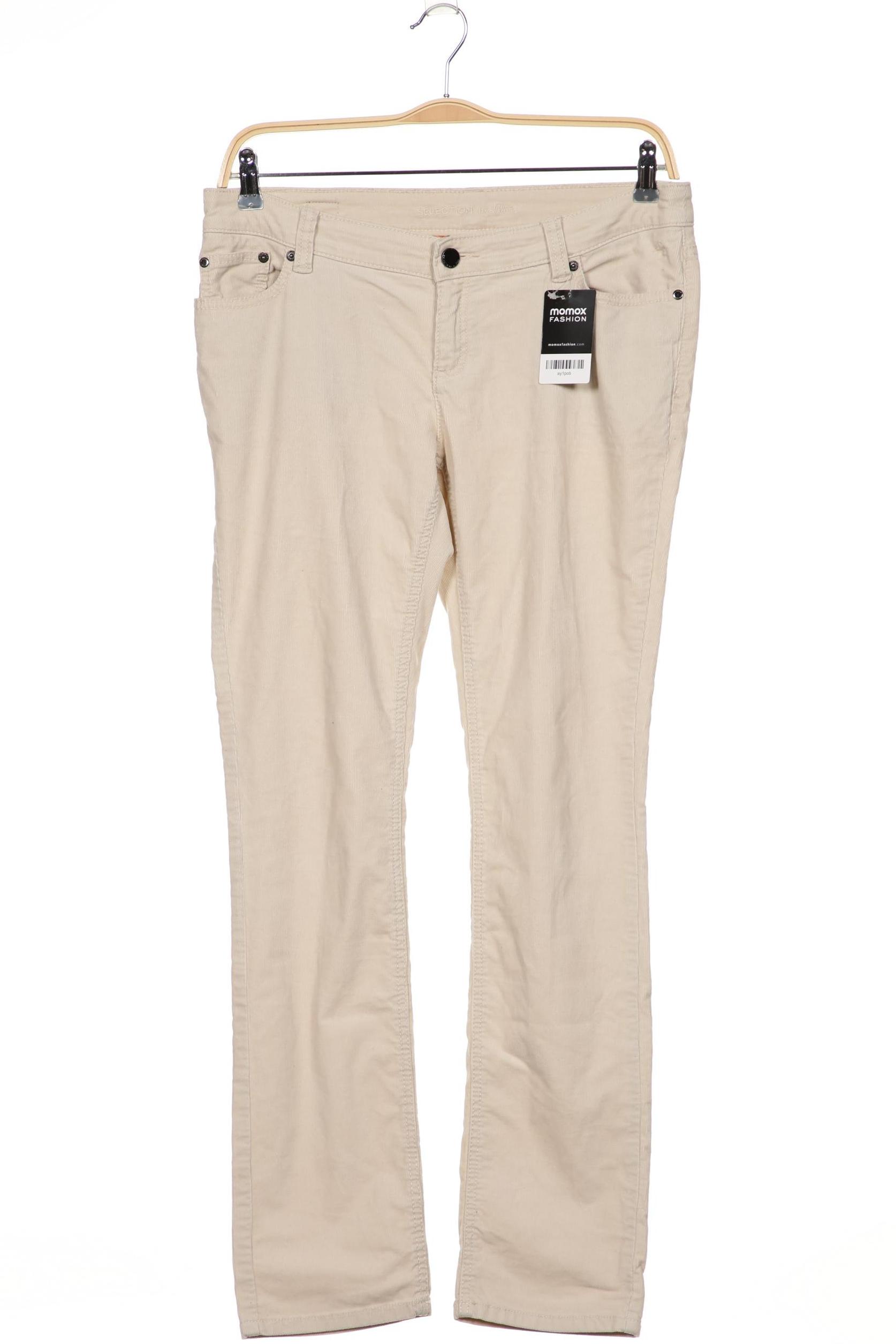 

s.Oliver Damen Stoffhose, beige