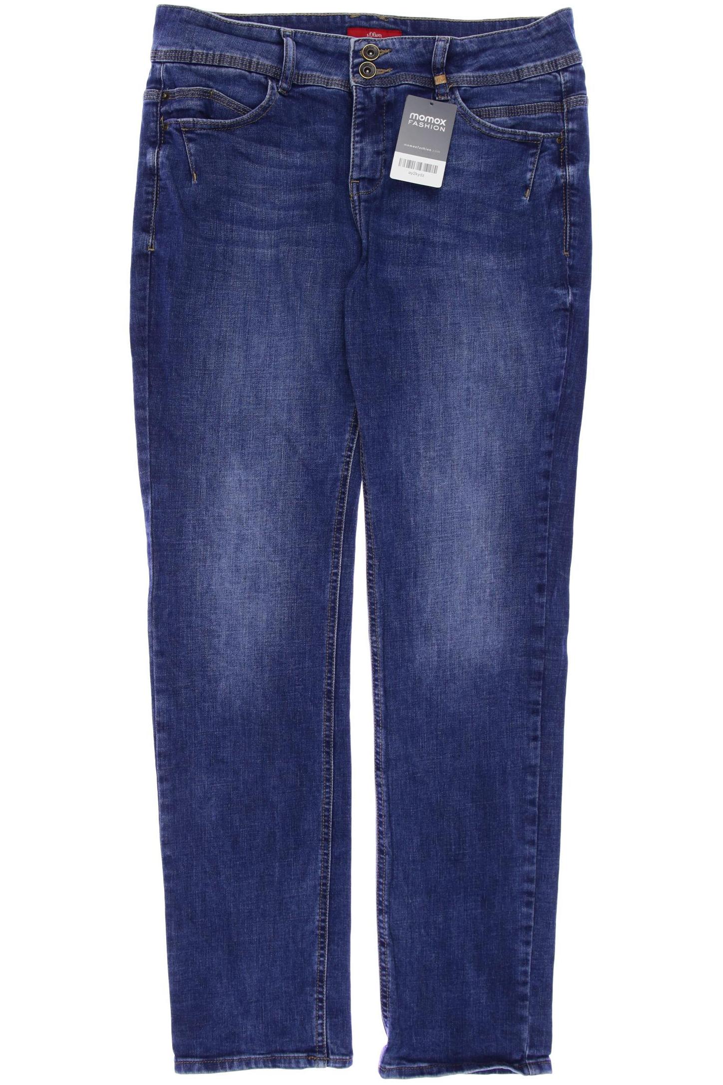 

s.Oliver Damen Jeans, blau