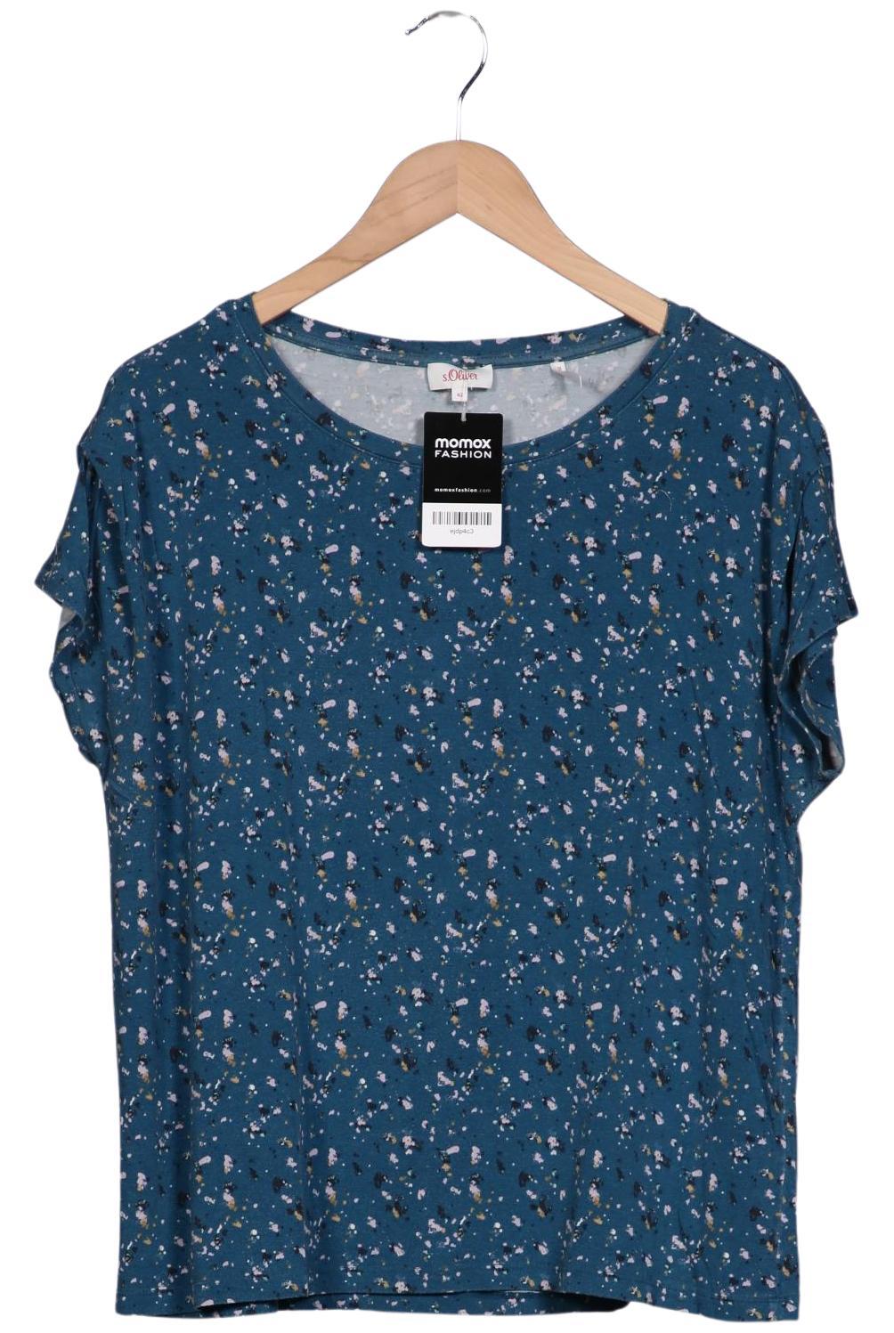 

s.Oliver Damen T-Shirt, türkis, Gr. 42