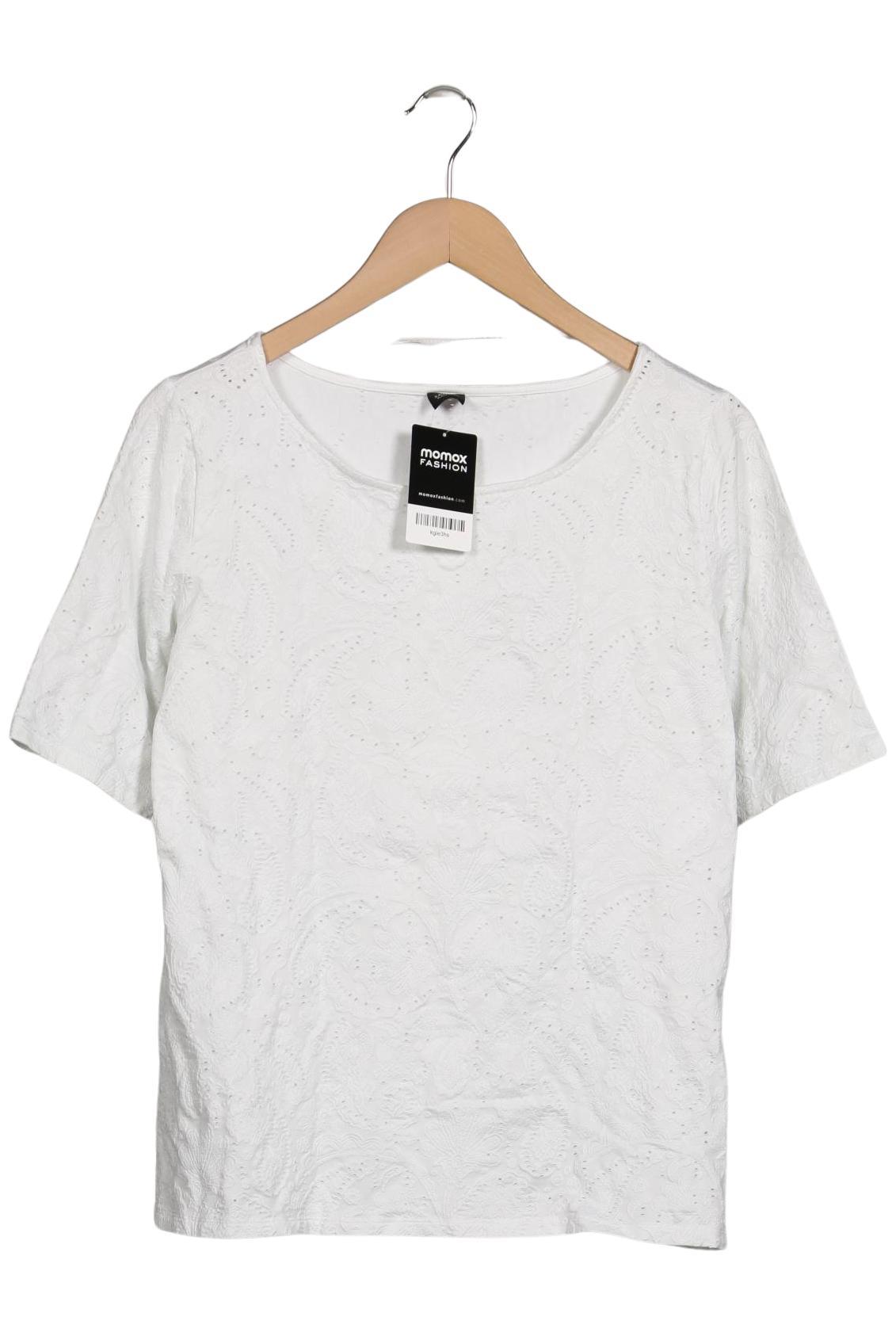 

s.Oliver Damen T-Shirt, weiß, Gr. 44