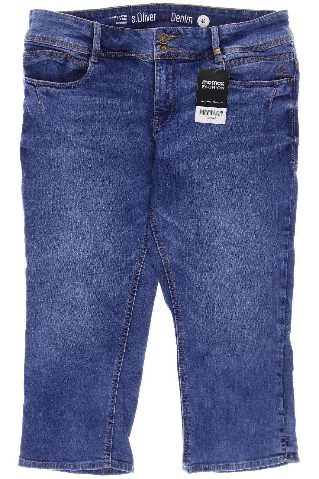 

s.Oliver Damen Jeans, blau