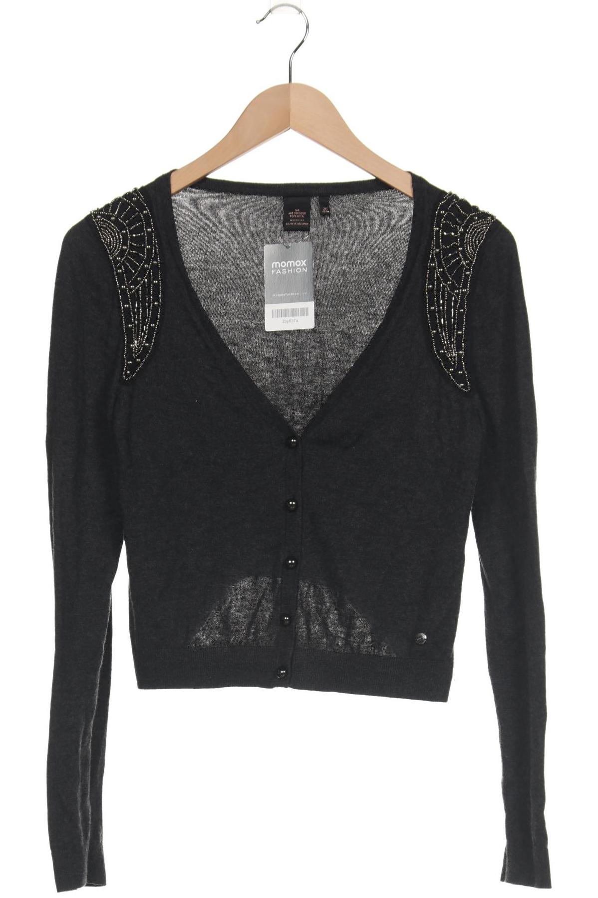 

s.Oliver Damen Strickjacke, grau, Gr. 36