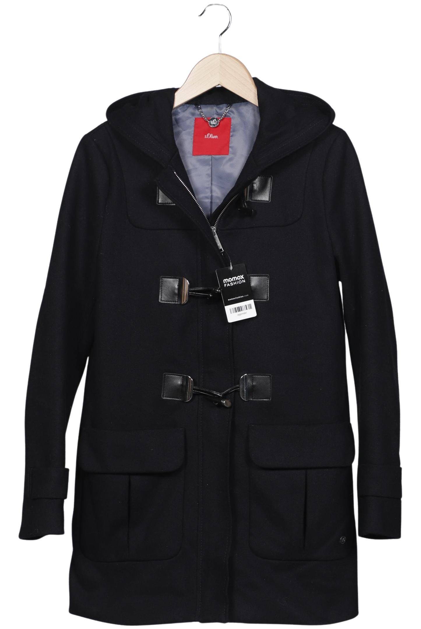

s.Oliver Damen Mantel, marineblau, Gr. 36