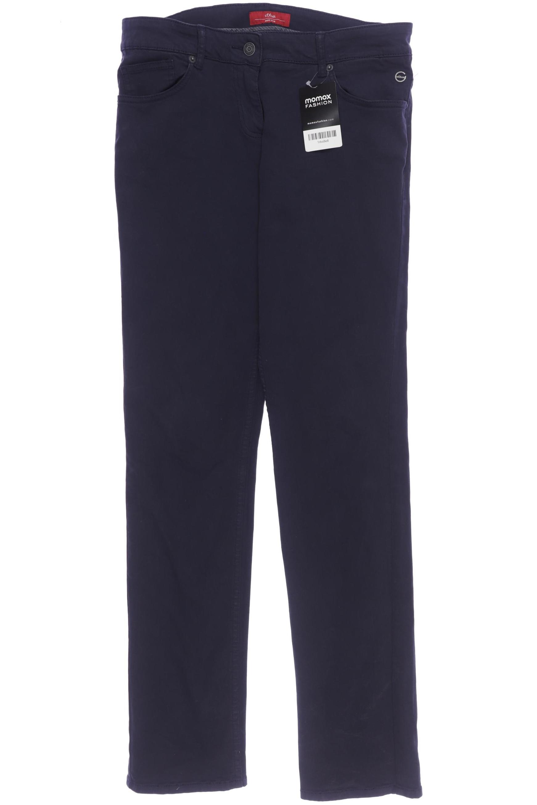 

s.Oliver Damen Stoffhose, marineblau, Gr. 38