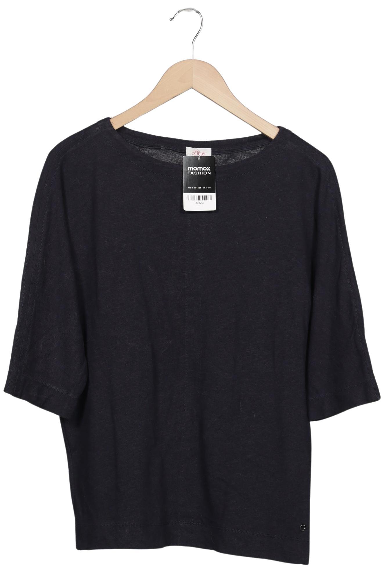 

s.Oliver Damen T-Shirt, marineblau, Gr. 40