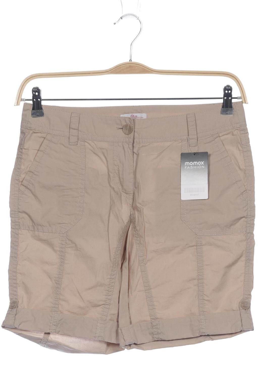 

s.Oliver Damen Shorts, beige, Gr. 36