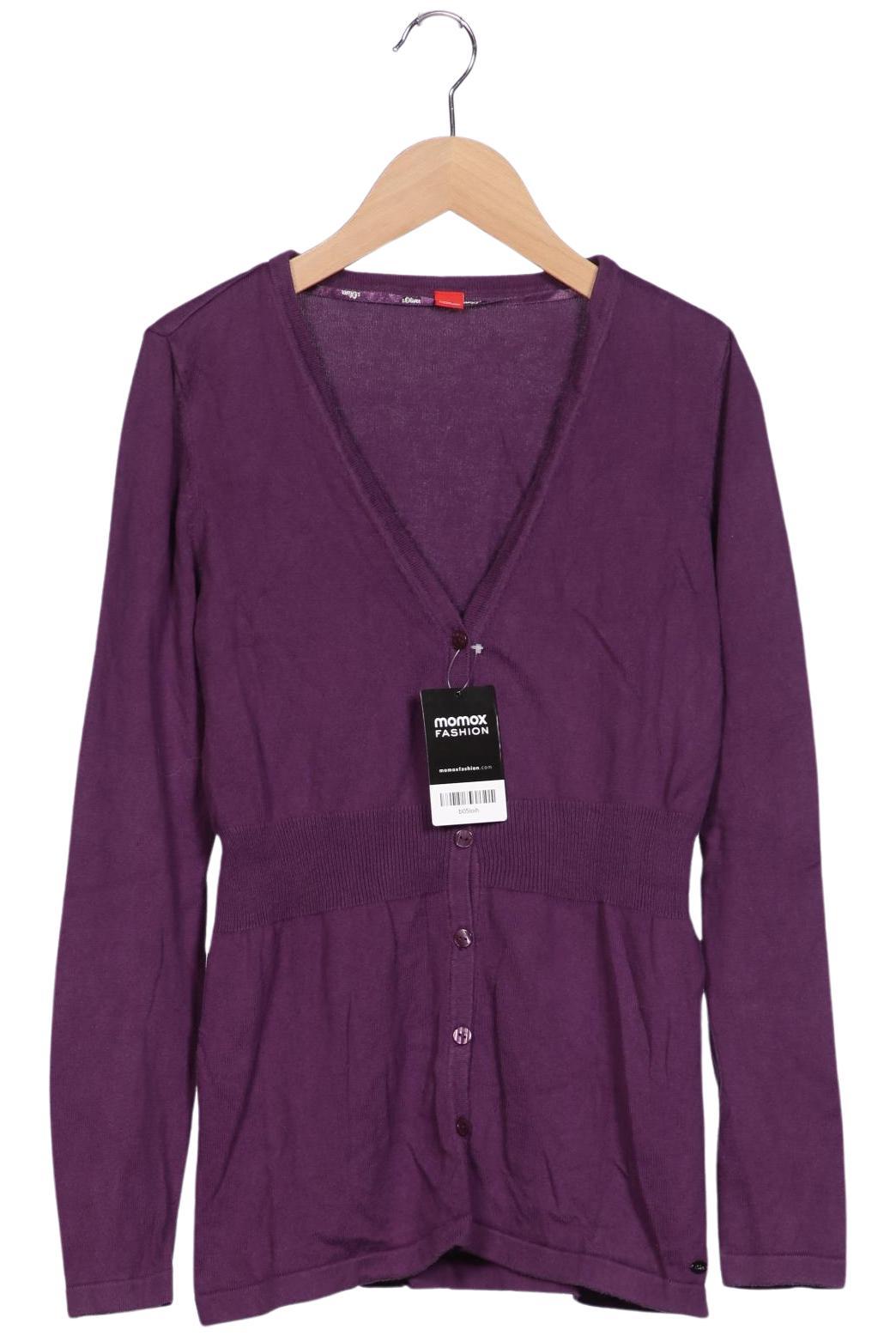 

s.Oliver Damen Strickjacke, flieder, Gr. 38