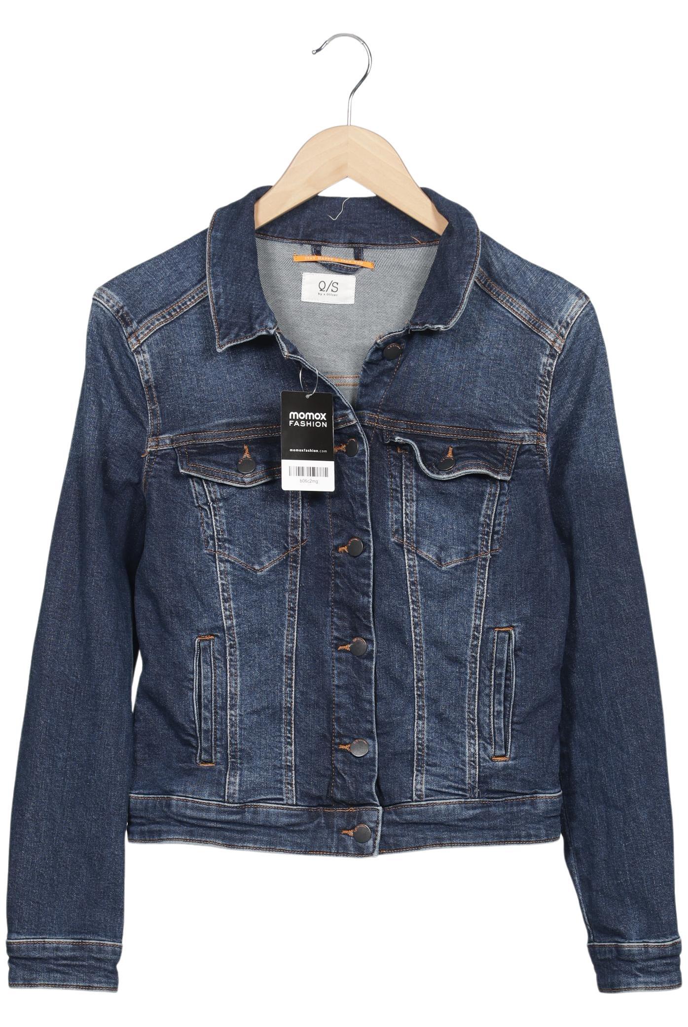 

s.Oliver Damen Jacke, blau, Gr. 38