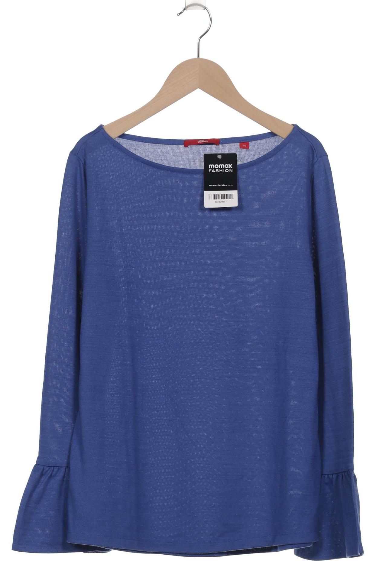 

s.Oliver Damen Pullover, blau, Gr. 38