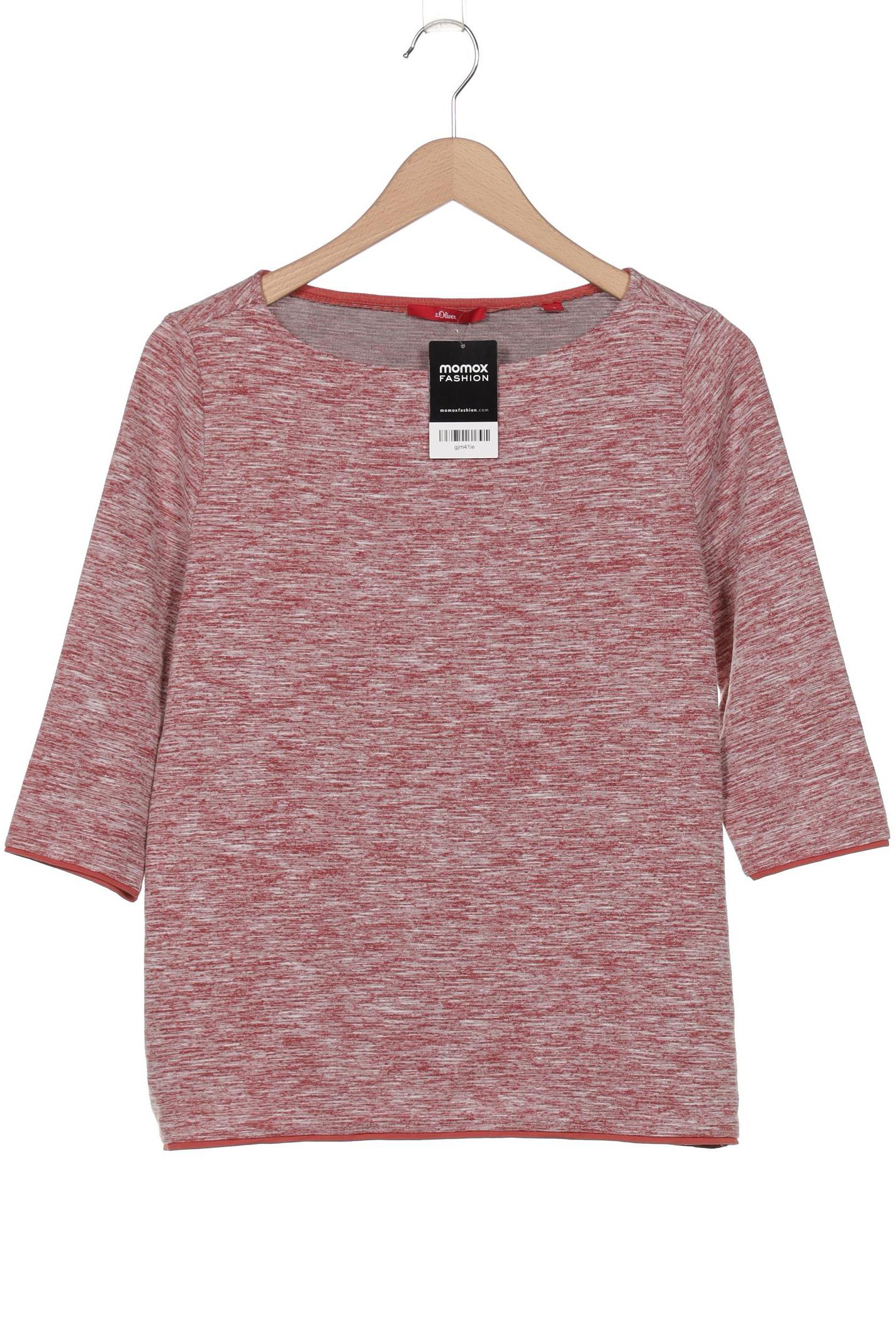 

s.Oliver Damen Sweatshirt, bordeaux, Gr. 42
