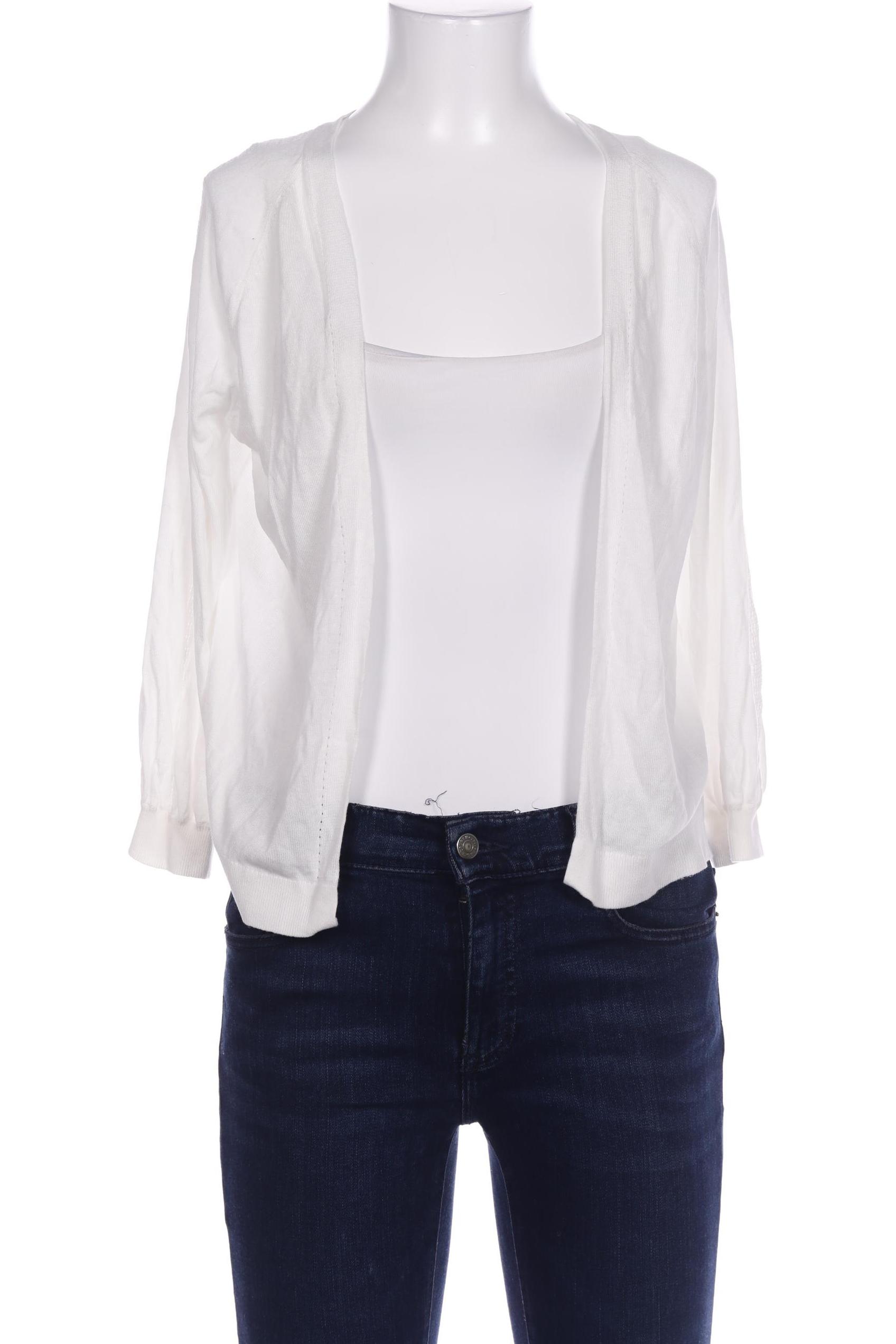 

s.Oliver Damen Strickjacke, weiß, Gr. 38