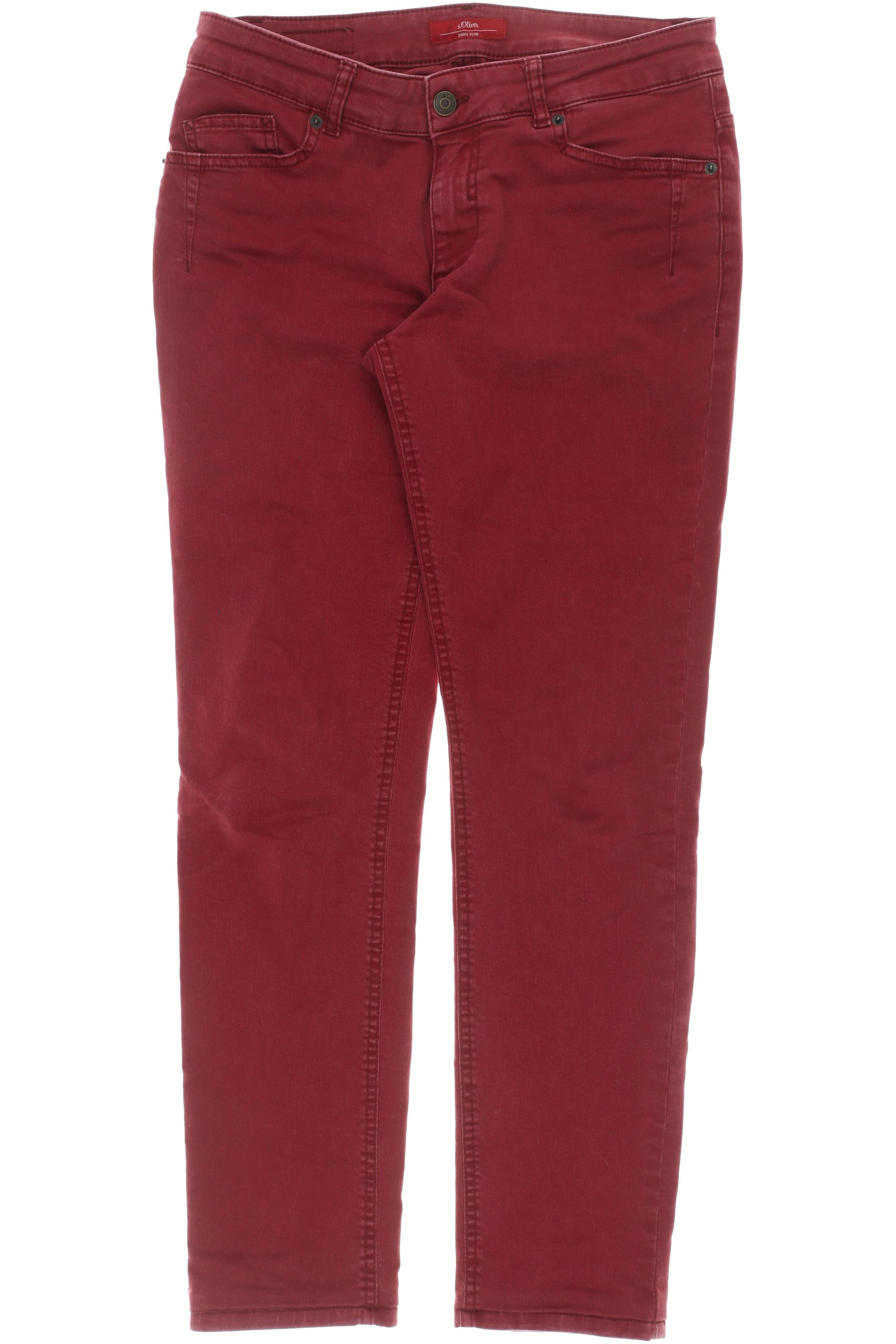 

s.Oliver Damen Jeans, rot, Gr. 36