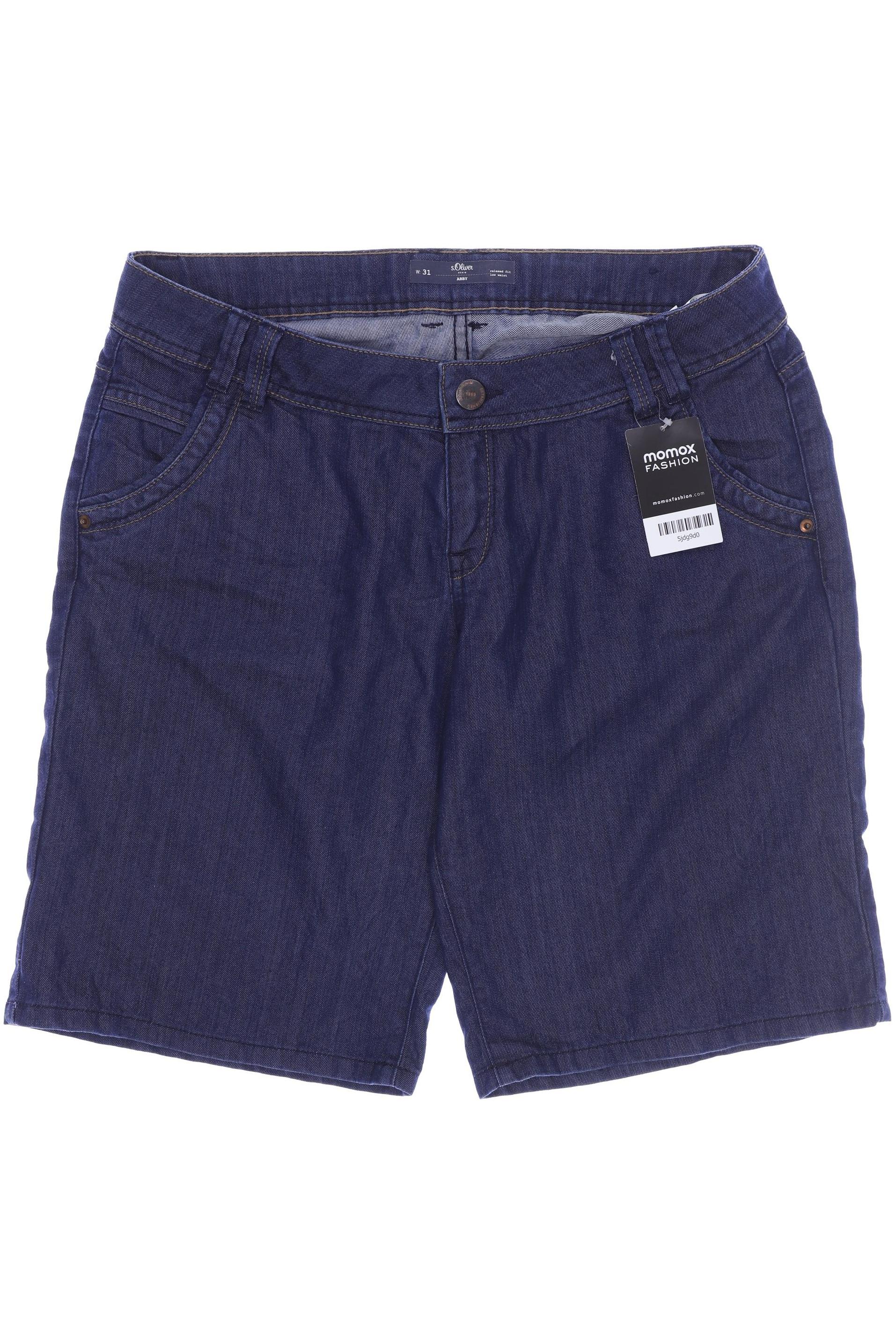 

s.Oliver Damen Shorts, marineblau