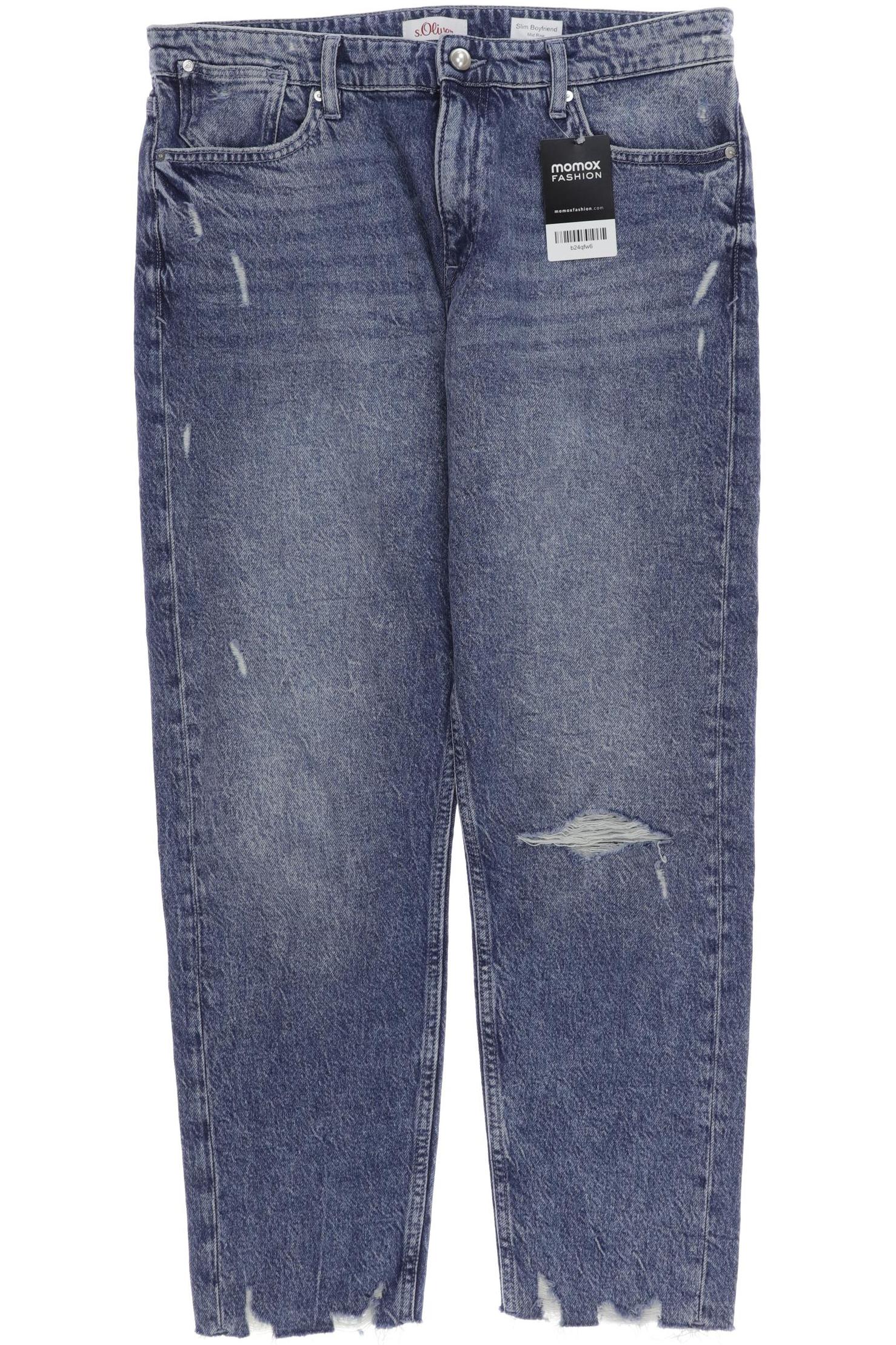 

s.Oliver Damen Jeans, blau