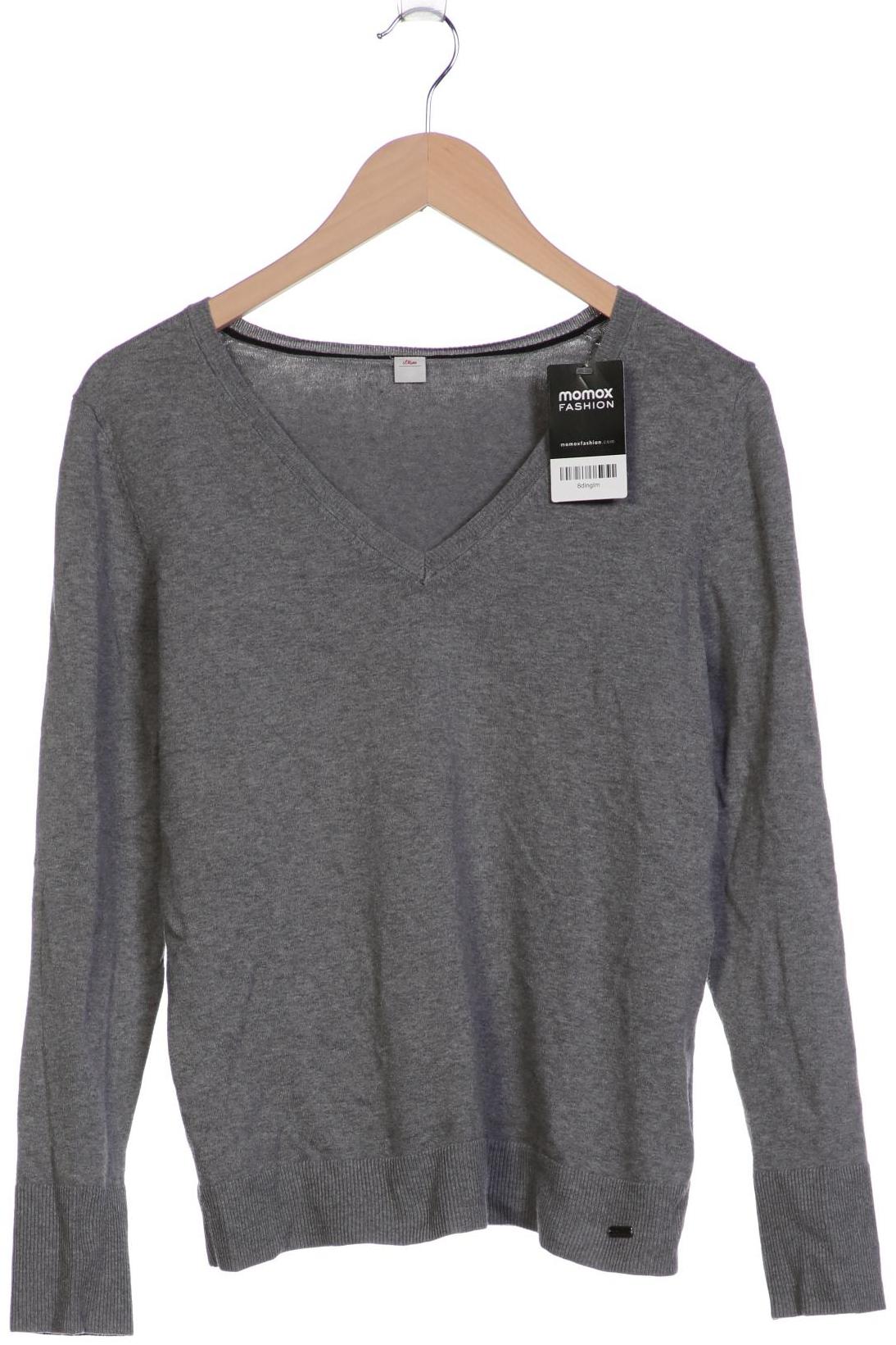 

s.Oliver Damen Pullover, grau, Gr. 40