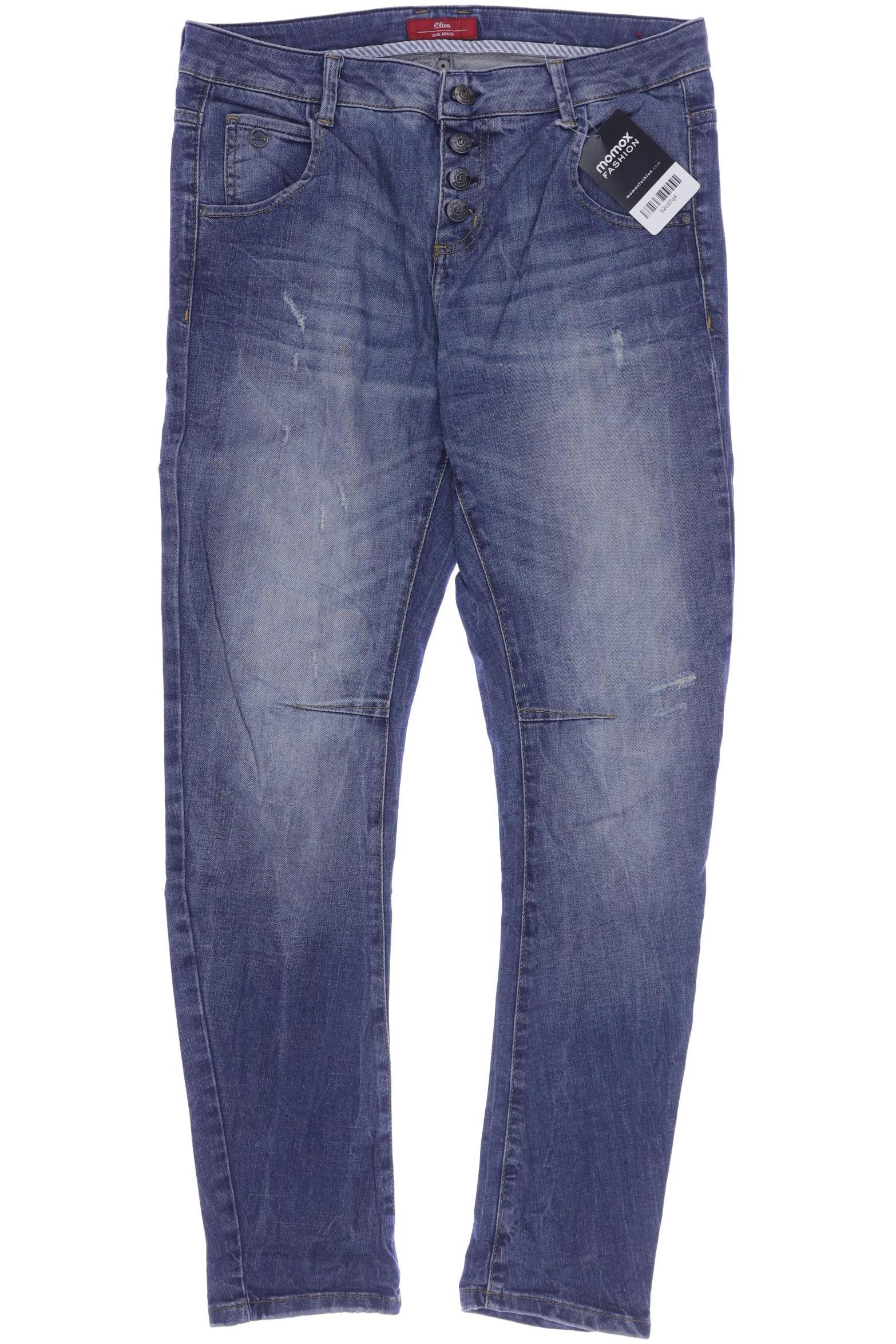 

s.Oliver Damen Jeans, blau