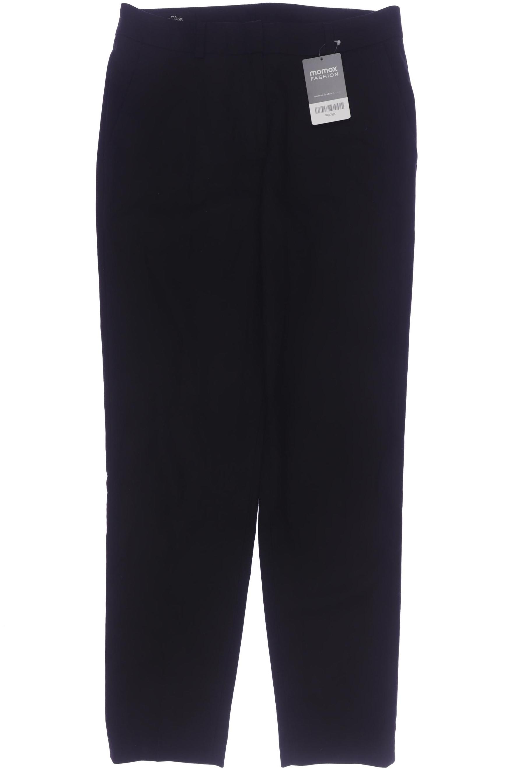 

s.Oliver Damen Stoffhose, schwarz, Gr. 34
