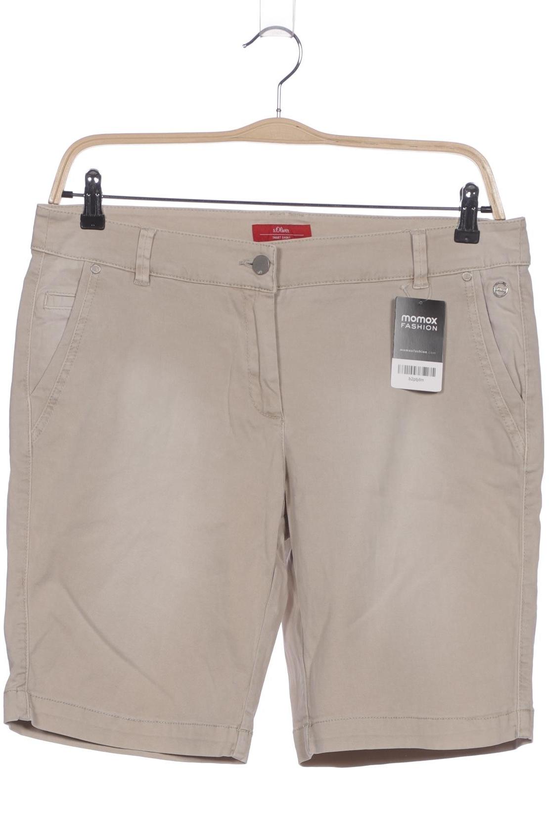 

s.Oliver Damen Stoffhose, beige, Gr. 42