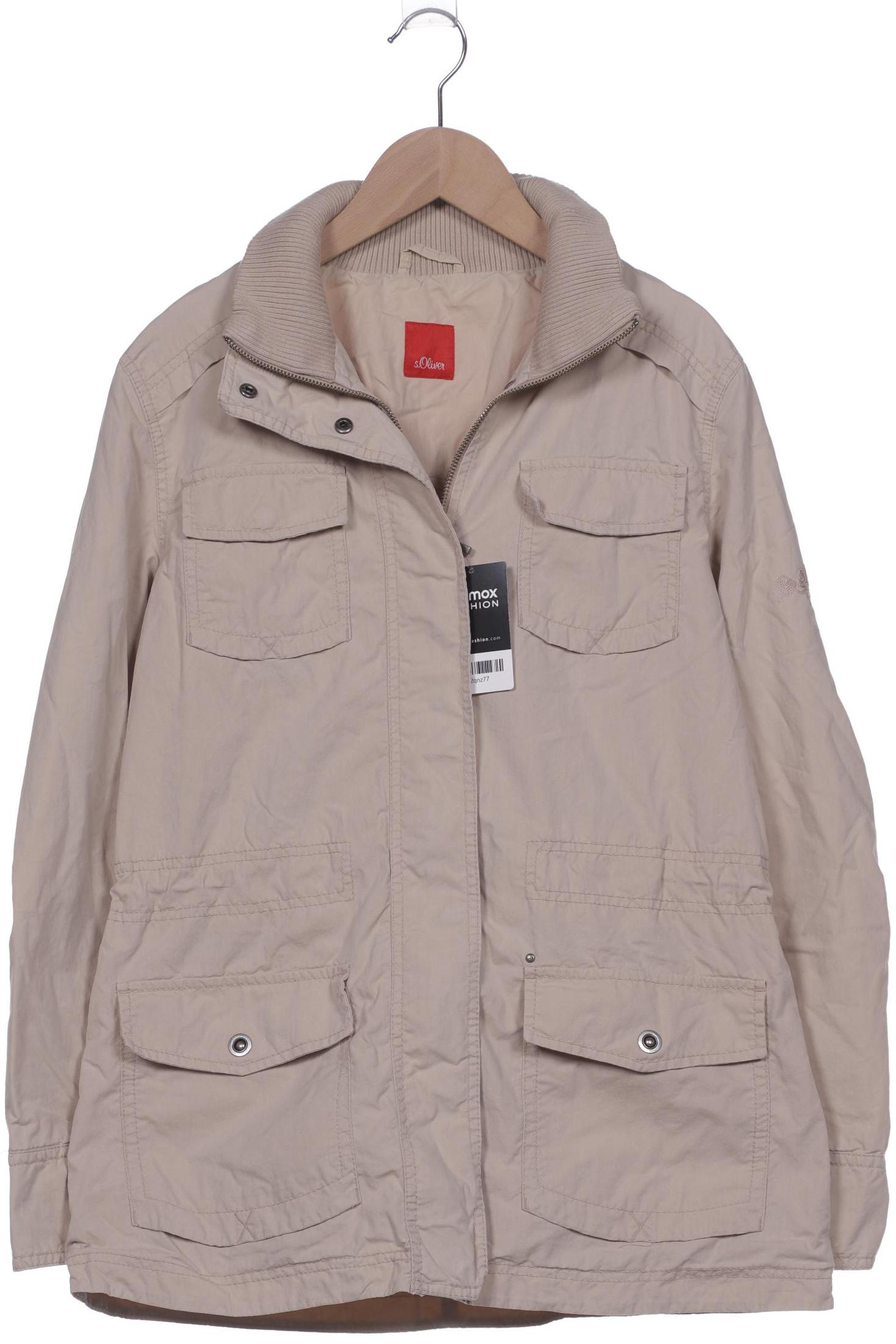 

s.Oliver Damen Jacke, beige, Gr. 38
