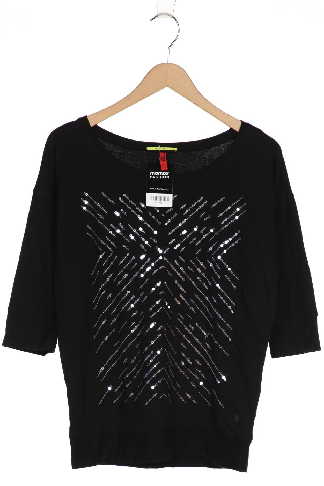 

s.Oliver Damen Langarmshirt, schwarz, Gr. 36