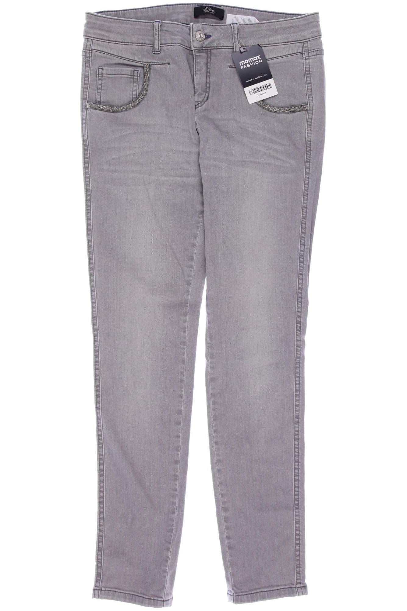 

s.Oliver Damen Jeans, grau