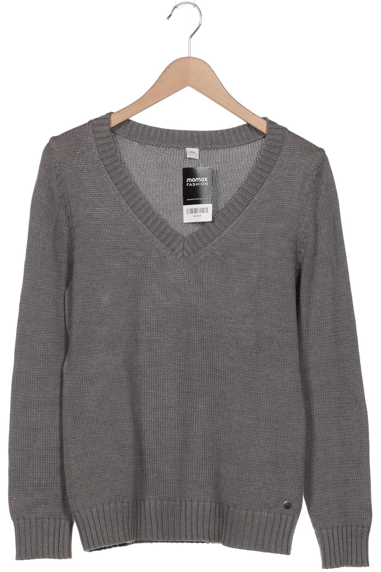 

s.Oliver Damen Pullover, grau, Gr. 40