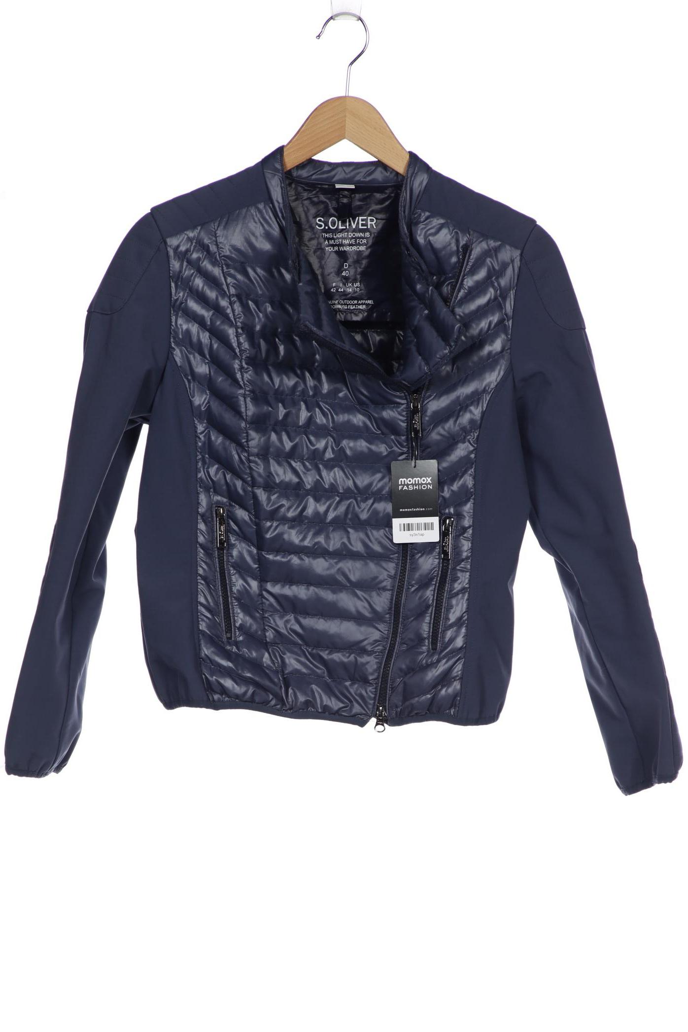 

s.Oliver Damen Jacke, blau, Gr. 40