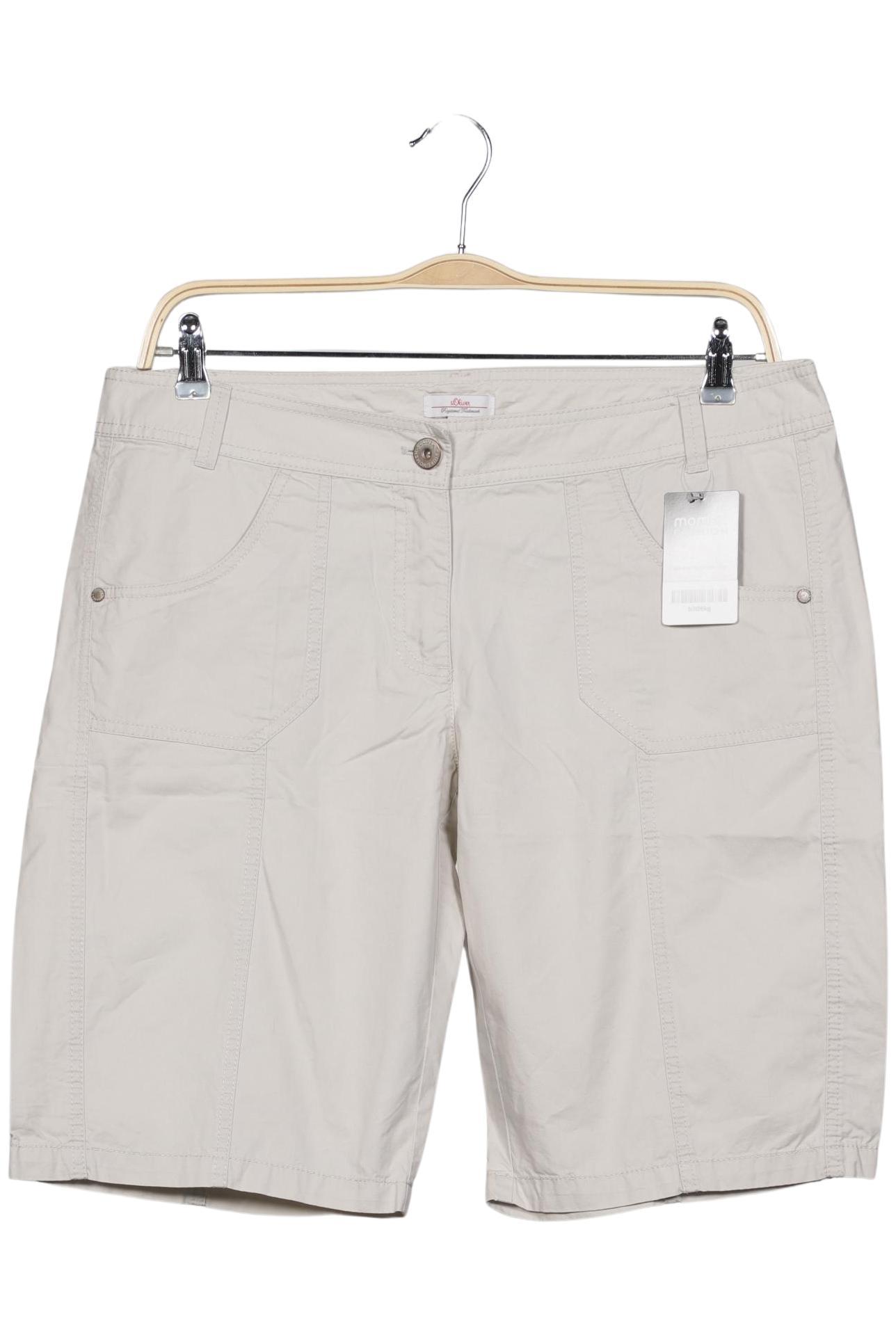 

s.Oliver Damen Shorts, cremeweiß, Gr. 42