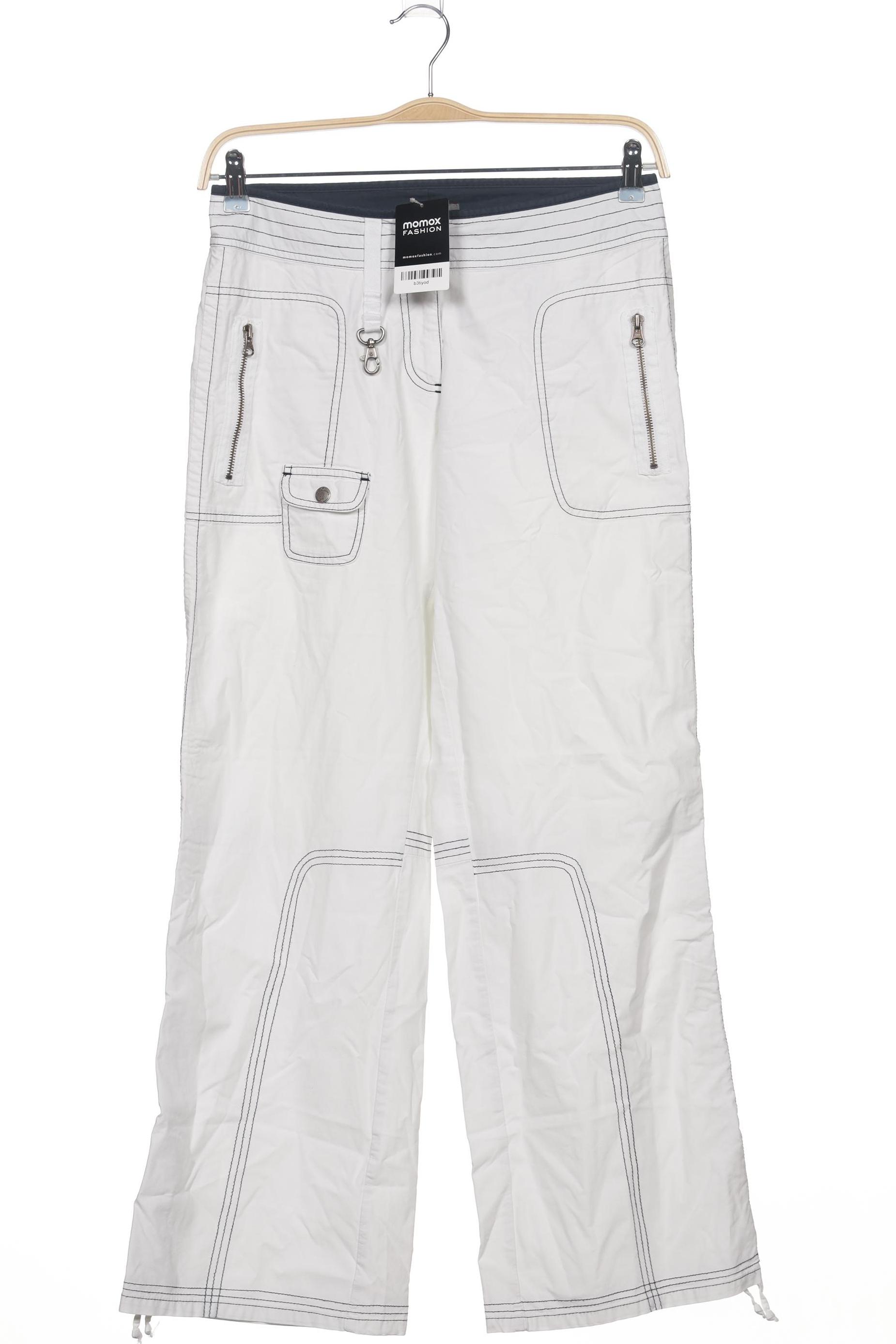 

s.Oliver Damen Stoffhose, weiß, Gr. 38