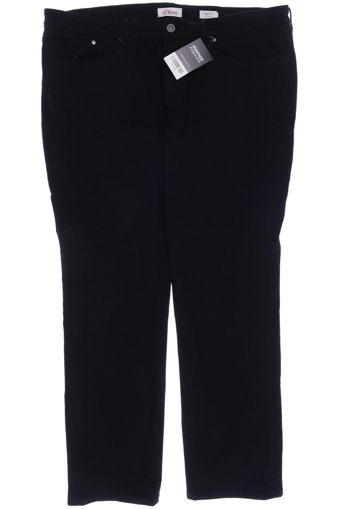 

s.Oliver Damen Jeans, schwarz