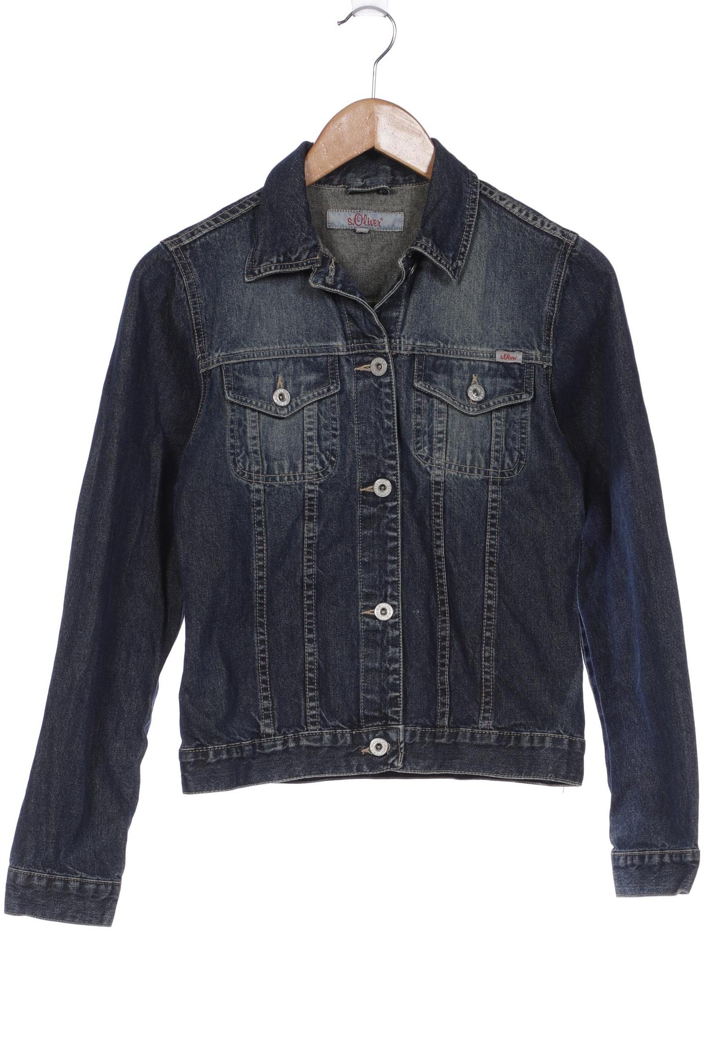

s.Oliver Damen Jacke, marineblau, Gr. 34