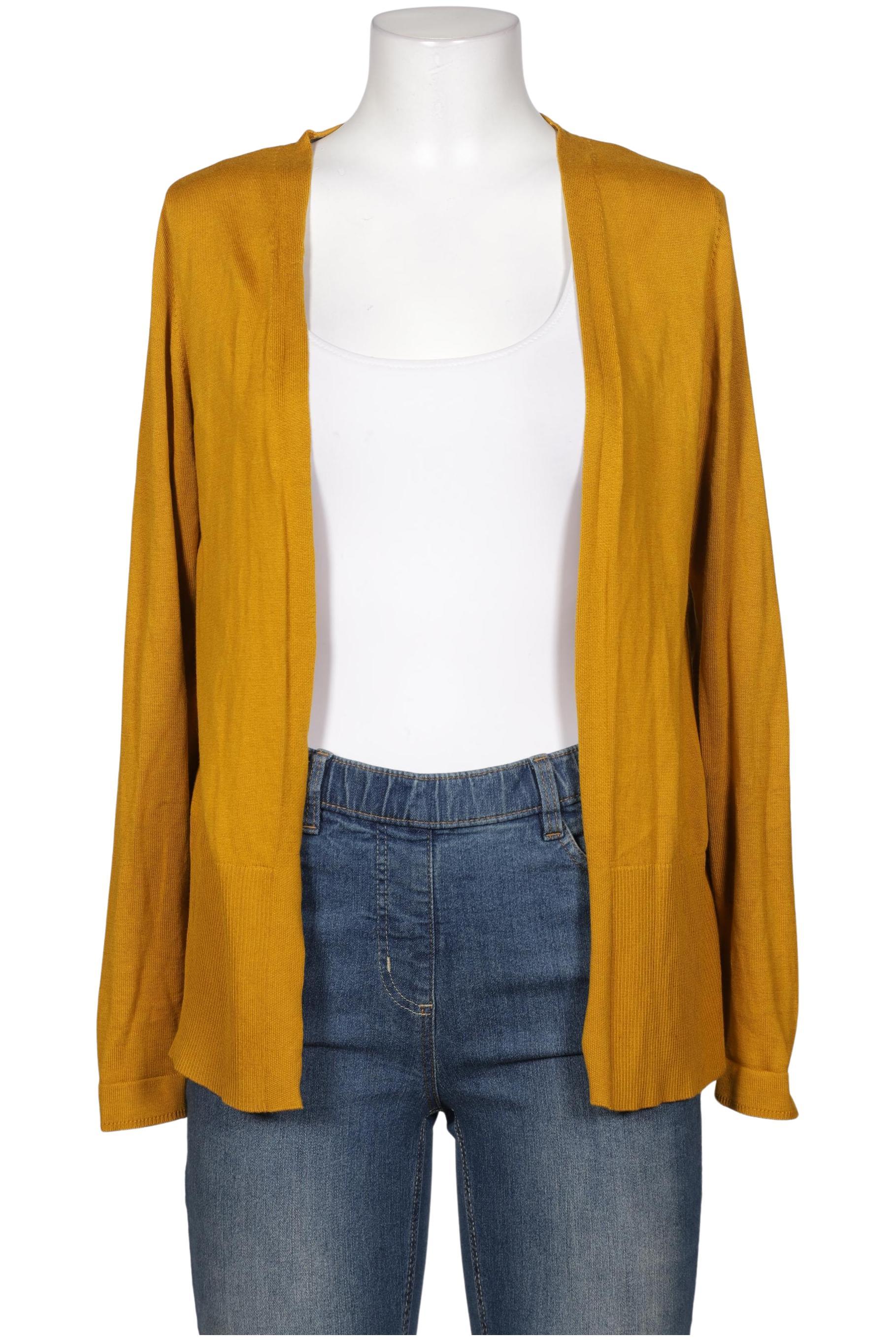 

s.Oliver Damen Strickjacke, gelb, Gr. 36